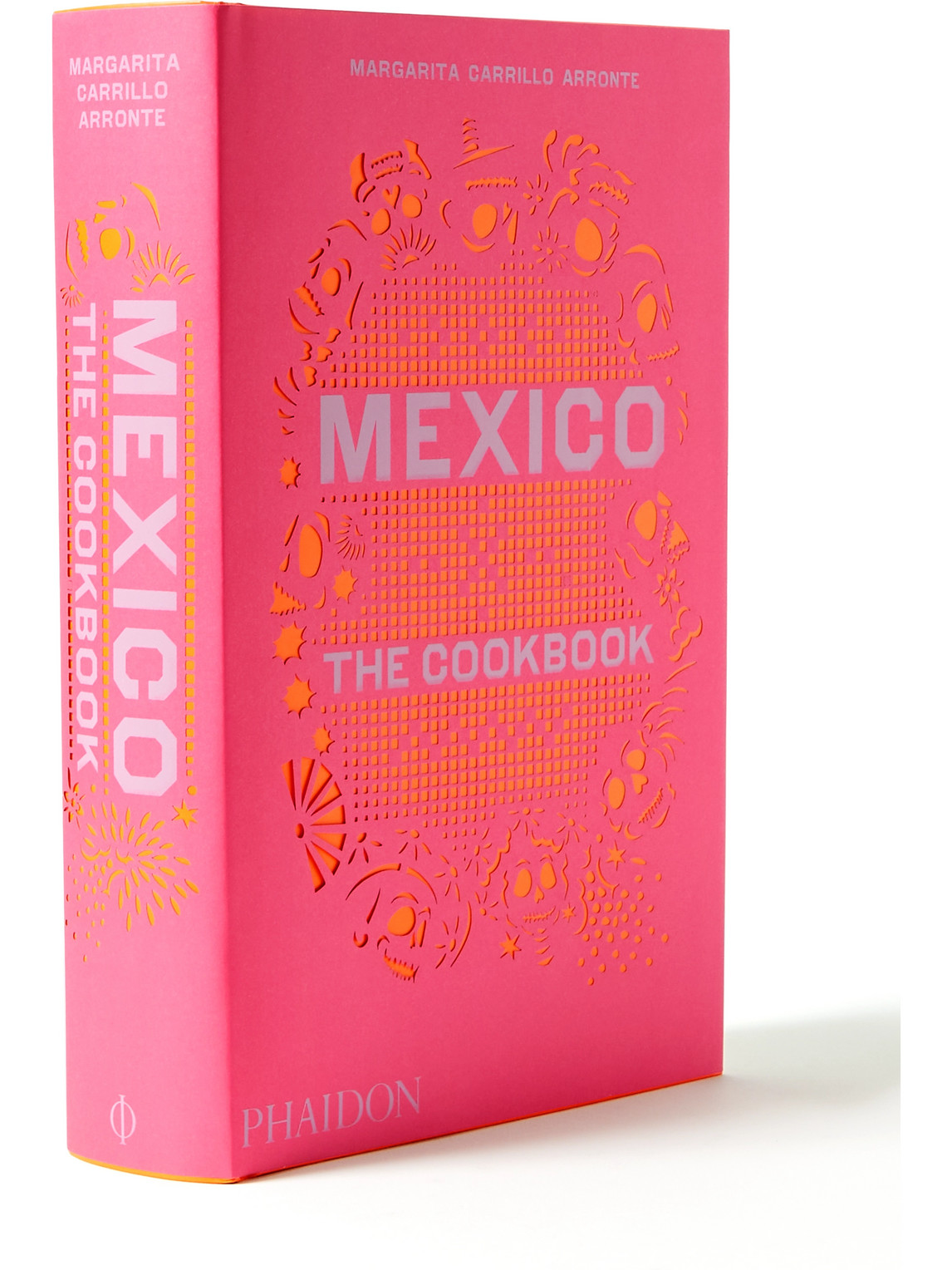 Phaidon Mexico: The Cookbook Hardcover Book In Pink