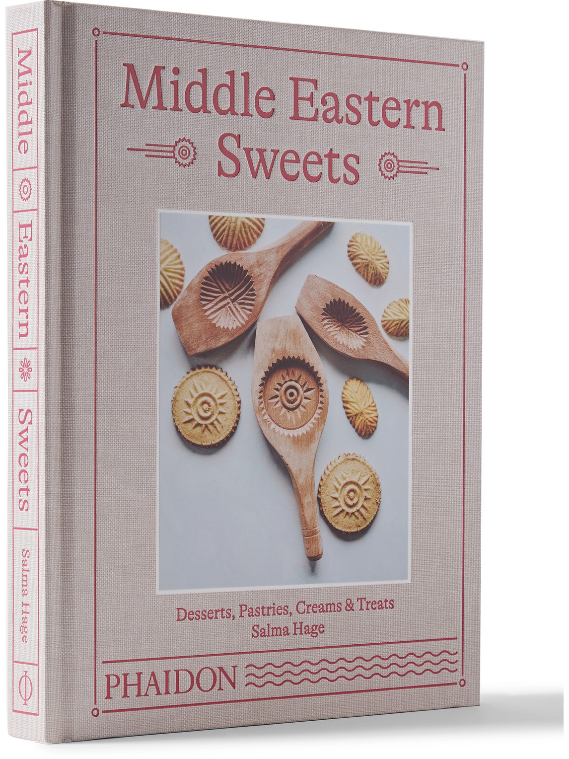 Phaidon Middle Eastern Sweets: Desserts, Pastries, Creams & Treats Hardcover Book In Pink