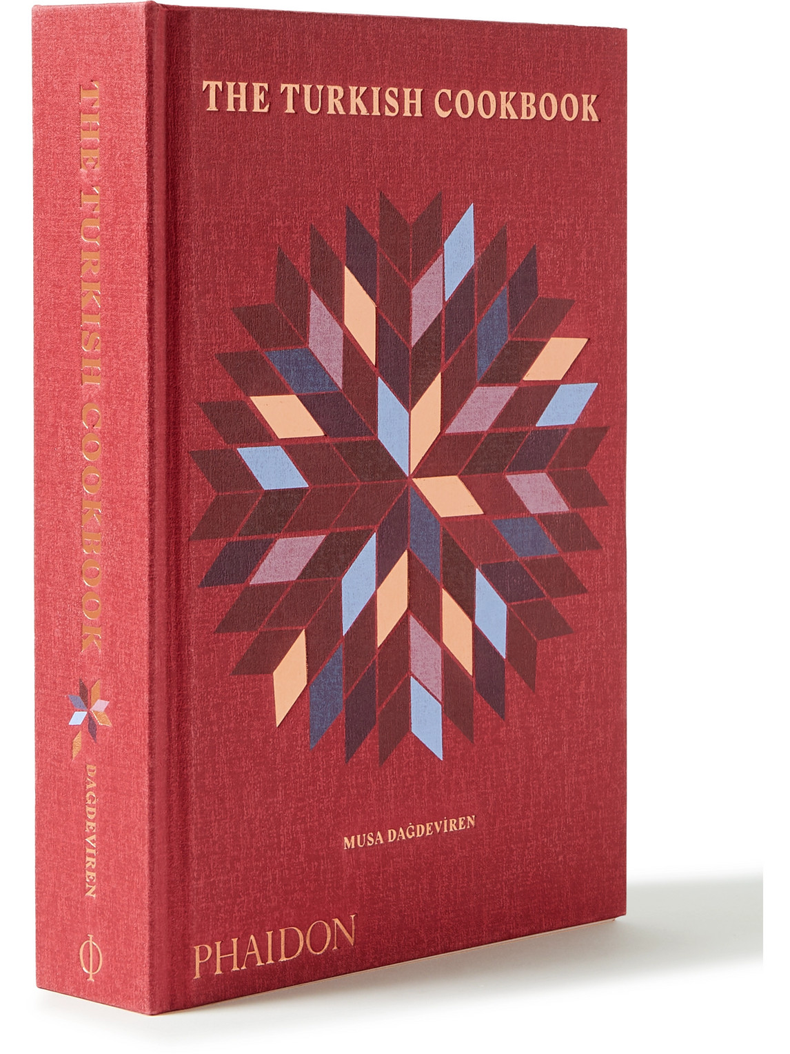 Phaidon The Turkish Cookbook Hardcover Book In Red