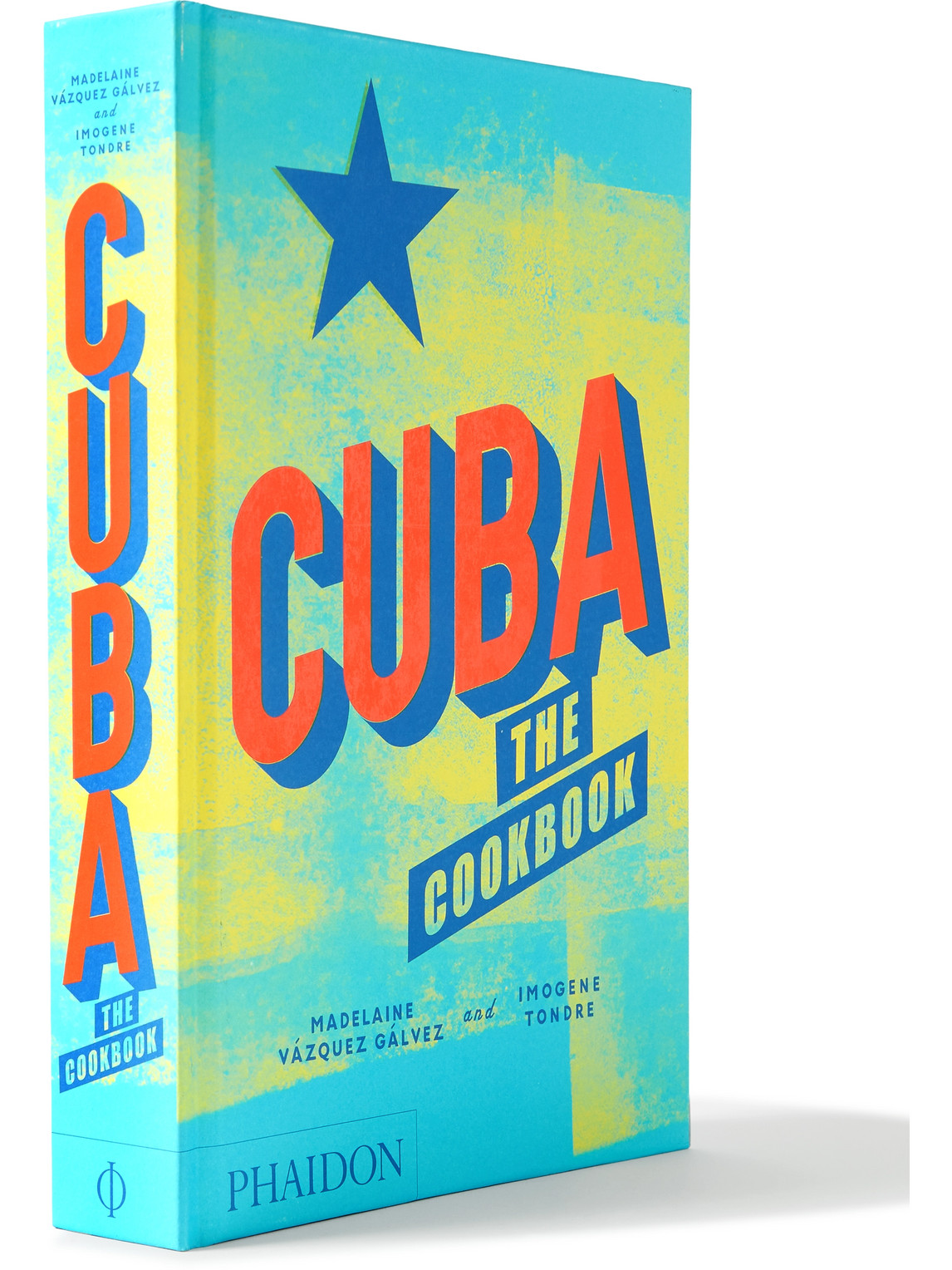 Phaidon Cuba: The Cookbook Hardcover Book In Blue