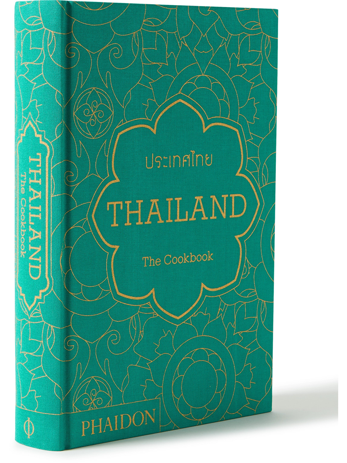 Phaidon Thailand: The Cookbook Hardcover Book In Green