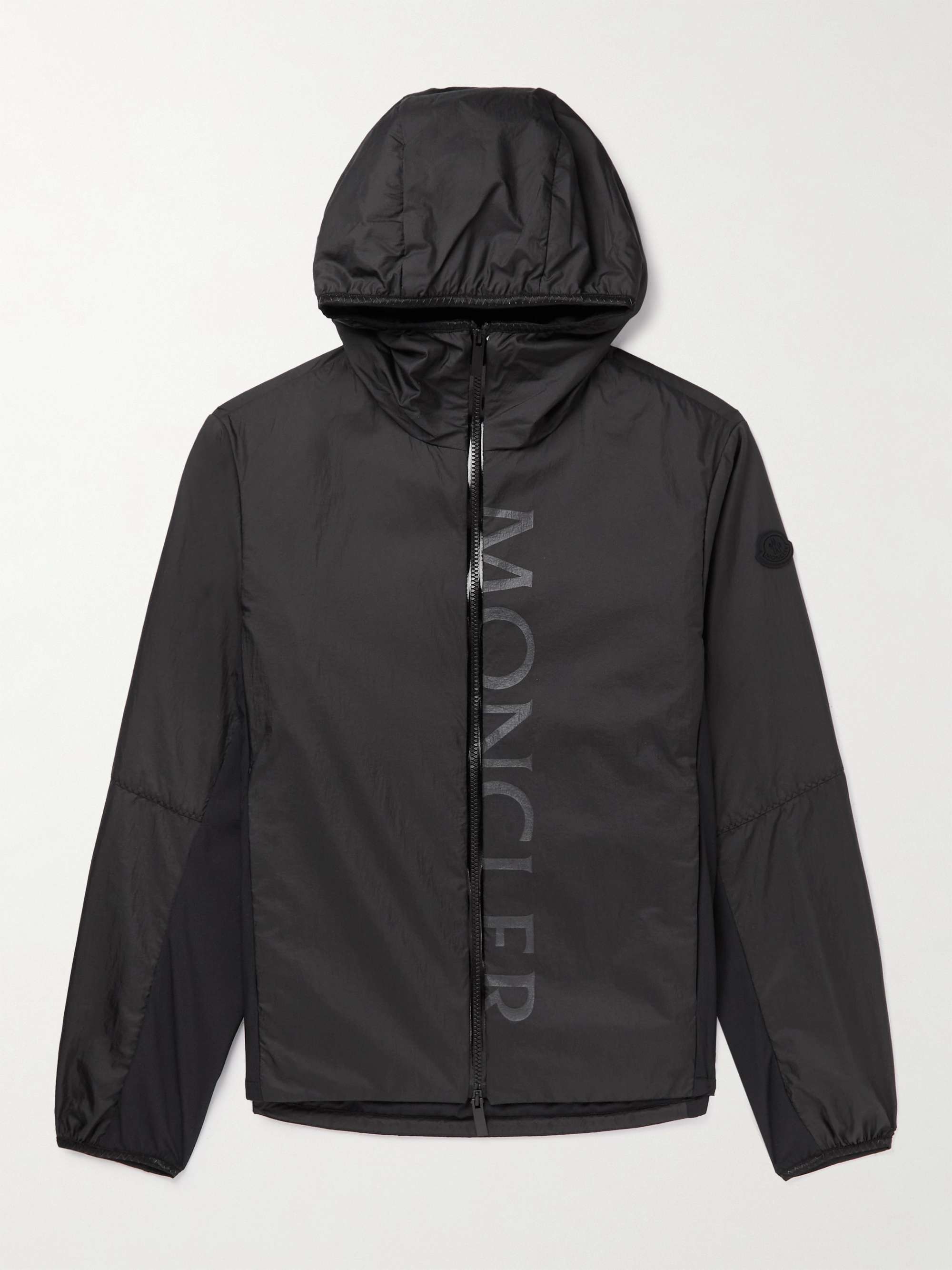 Ichiro Logo-Print Padded Nylon-Ripstop Hooded Jacket