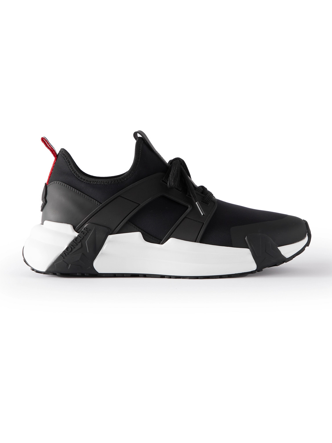 Lunarove Rubber and Leather-Trimmed Neoprene Sneakers