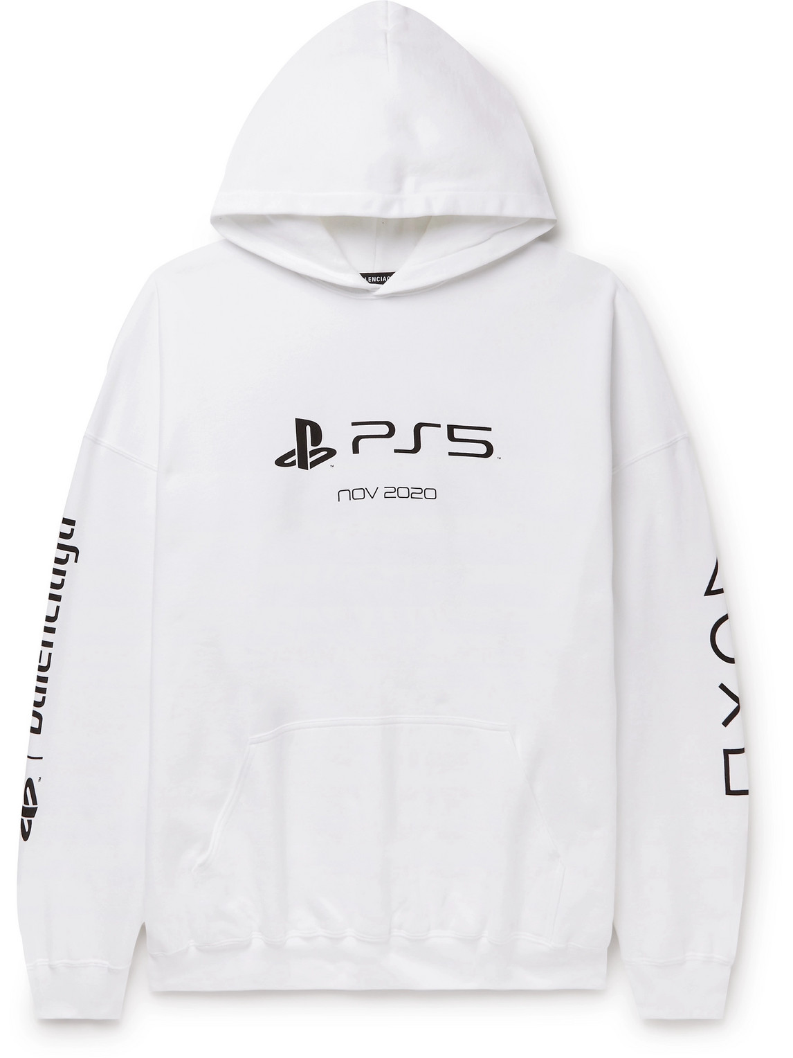 PlayStation Printed Cotton-Jersey Hoodie