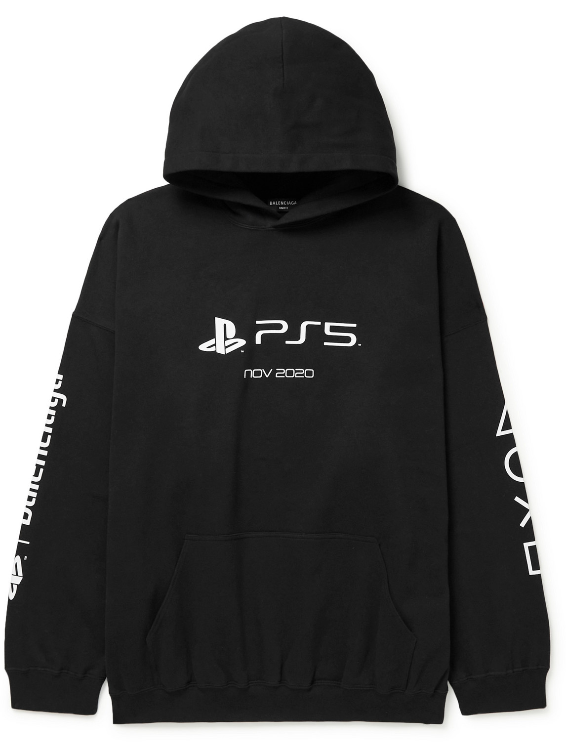 PlayStation Printed Cotton-Jersey Hoodie
