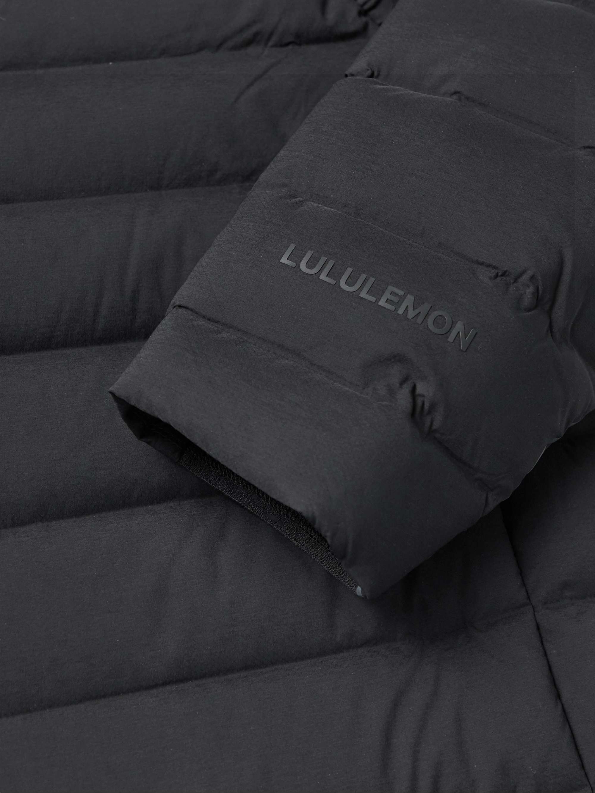 LULULEMON Navigation Quilted DiamondStretch Hooded Down Jacket