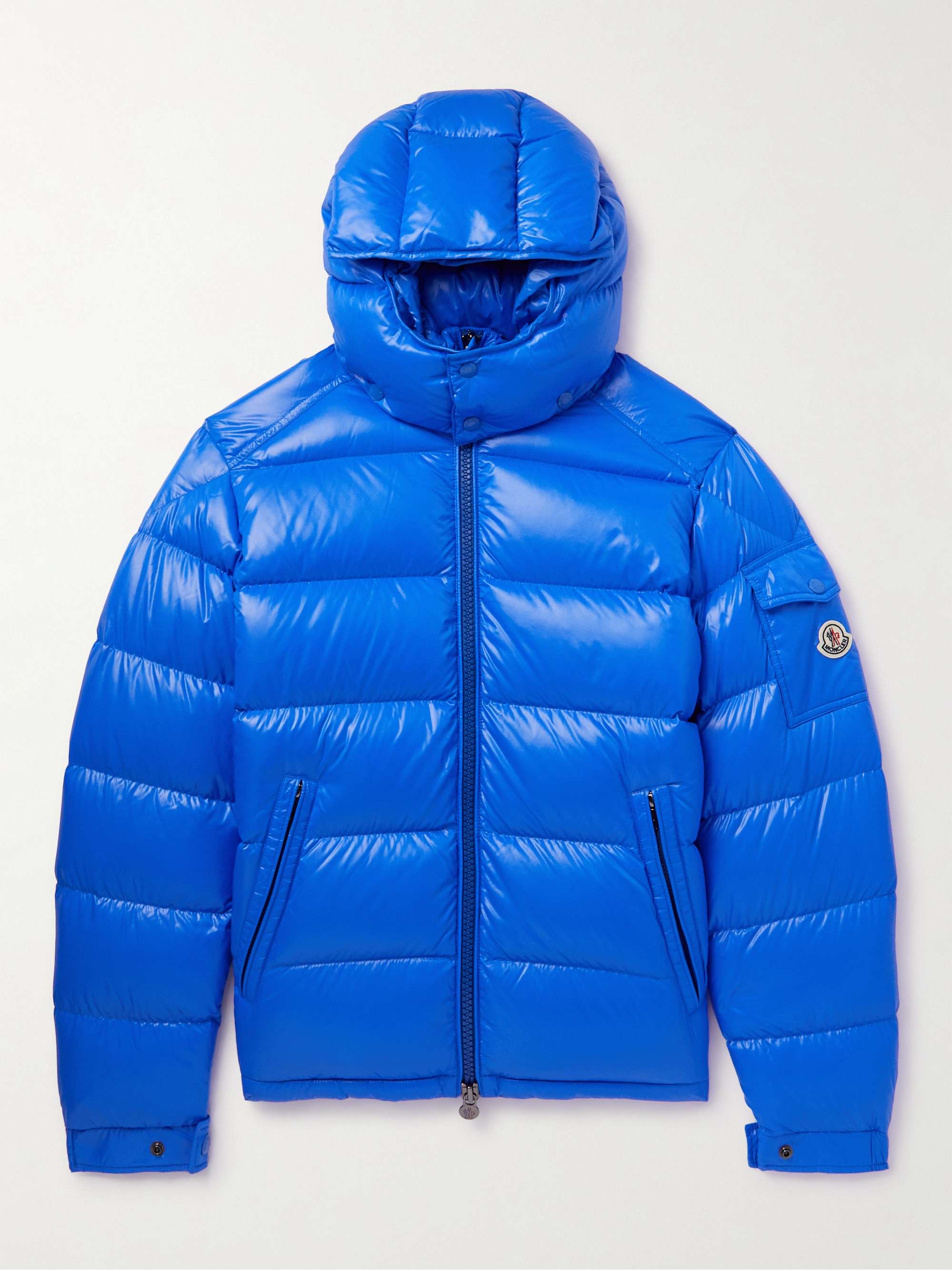MONCLER Maya Quilted Shell Hooded Down Jacket