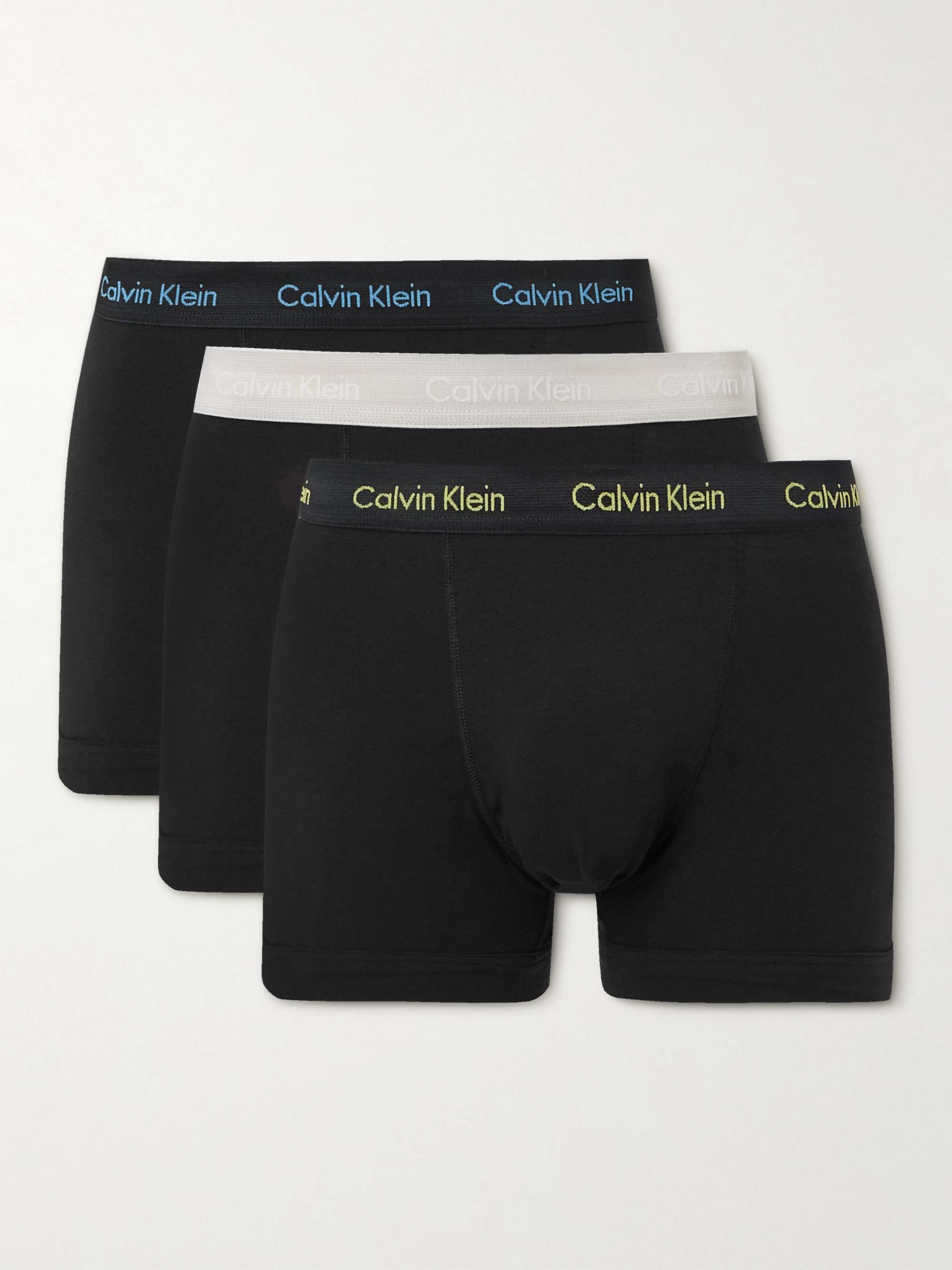 Mens Clothing Underwear Boxers briefs Giorgio Armani Pack Of Three Stretch Jersey Briefs in Black for Men 