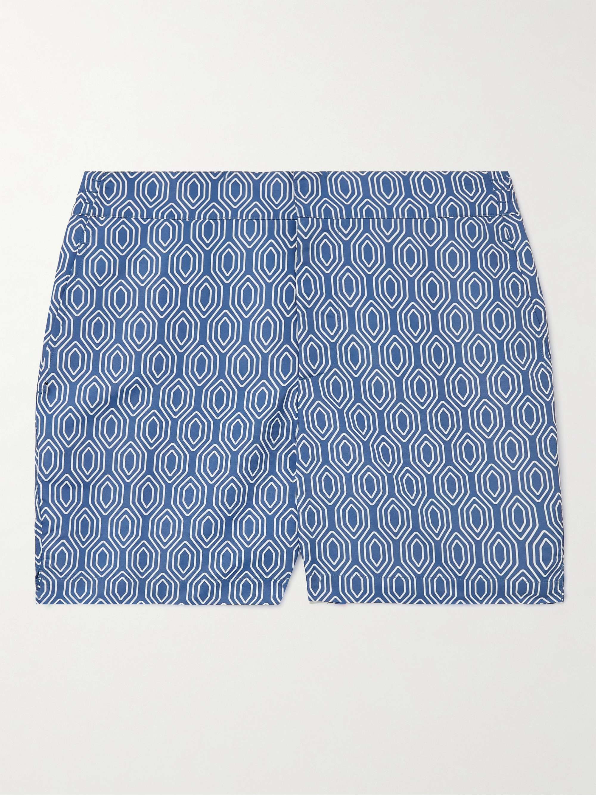 FRESCOBOL CARIOCA Slim-Fit Short-Length Printed Swim Shorts