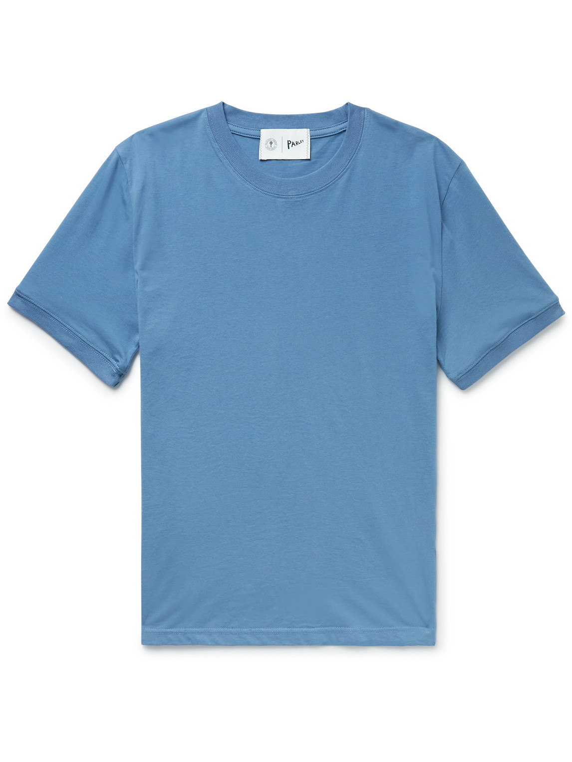 Frescobol Carioca Parley Recycled Jersey T-shirt In Blue