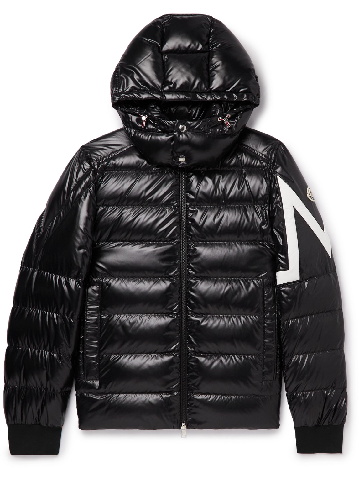 Moncler Corydale Logo-appliquéd Quilted Nylon Hooded Down Jacket In ...