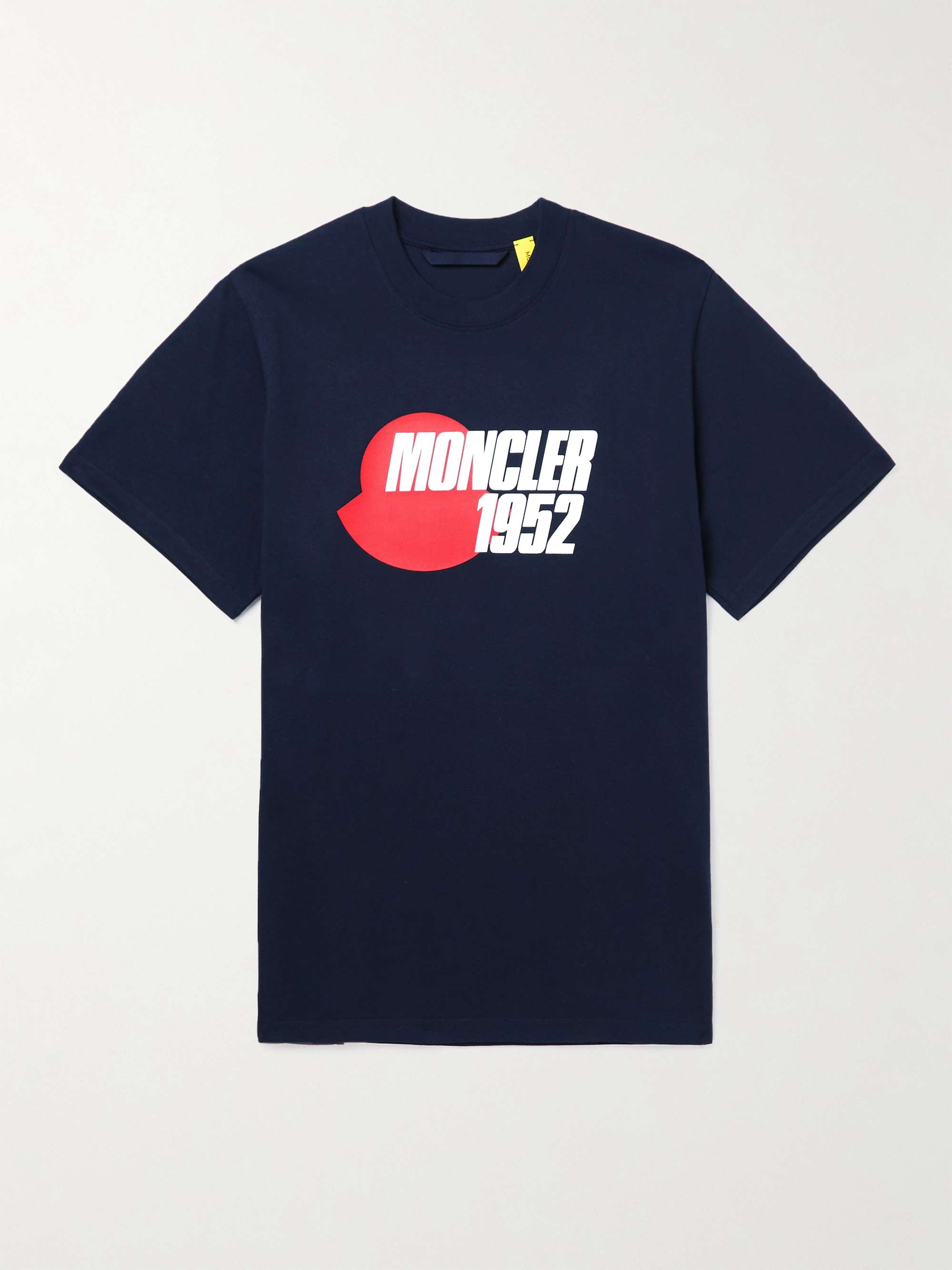2 Moncler 1952 Logo-Print Cotton-Jersey T-Shirt
