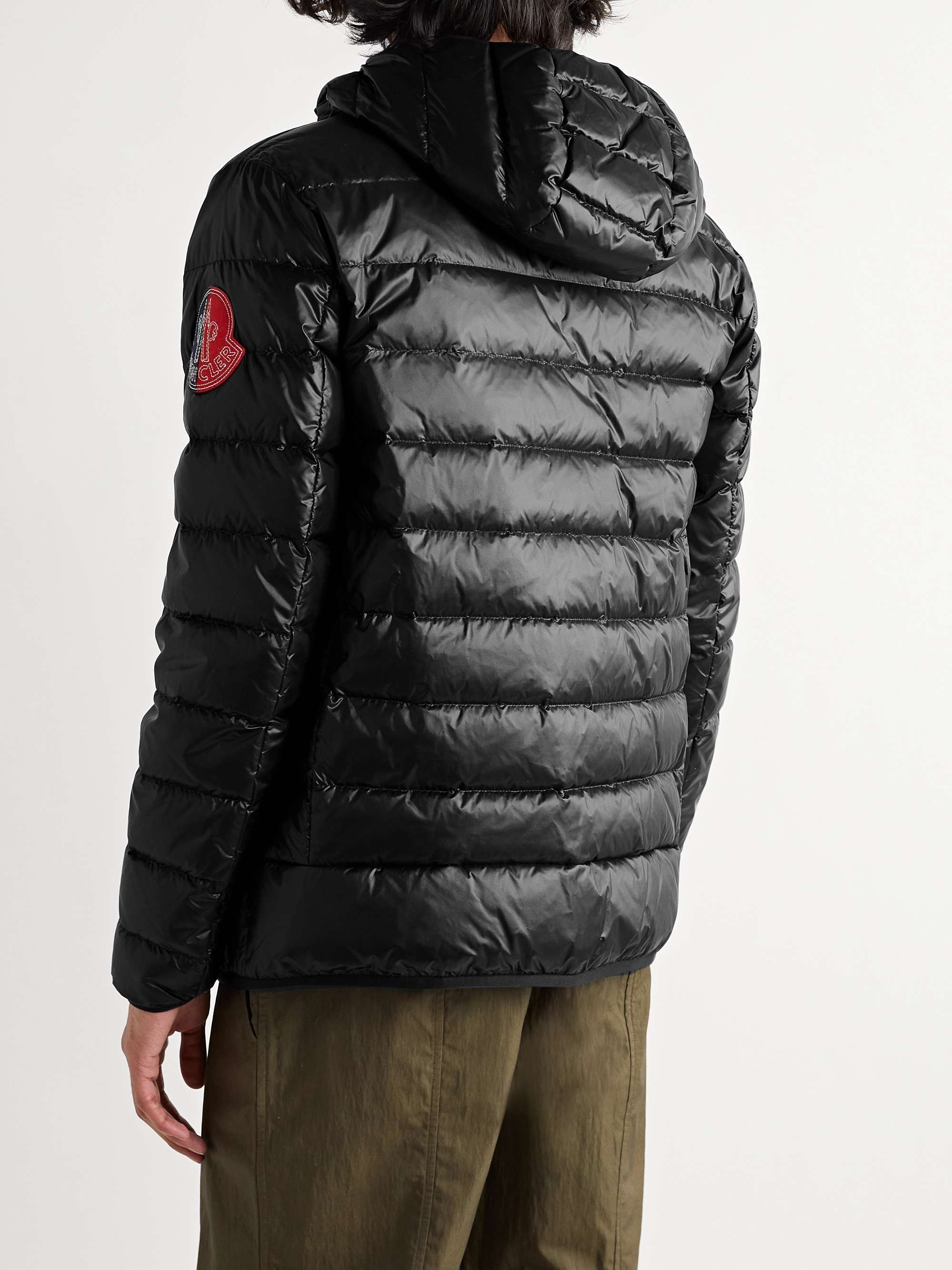 2 Moncler 1952 Hissu Slim-Fit Quilted Shell Hooded Down Jacket