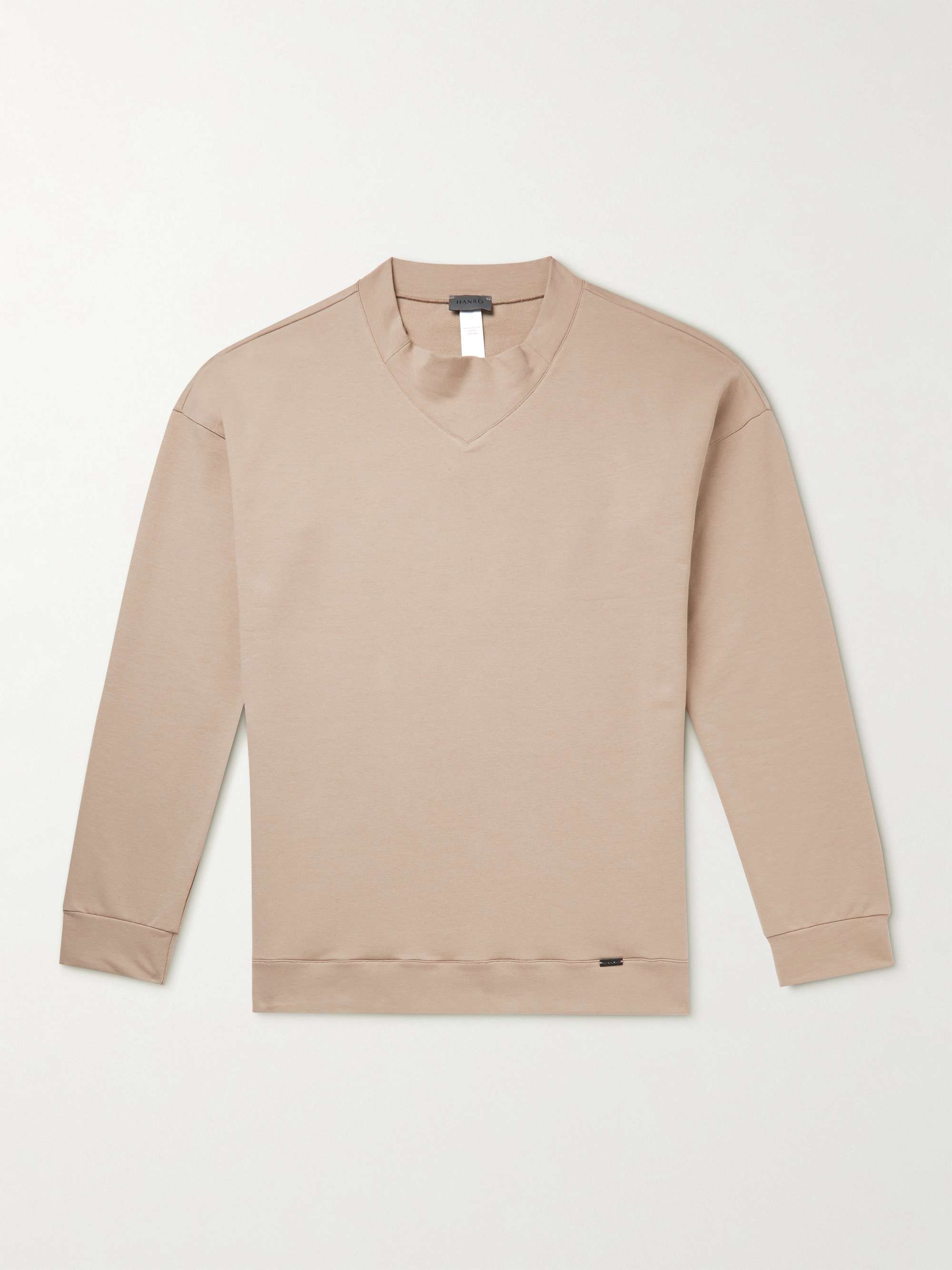 HANRO Organic Stretch-Cotton Jersey Sweatshirt