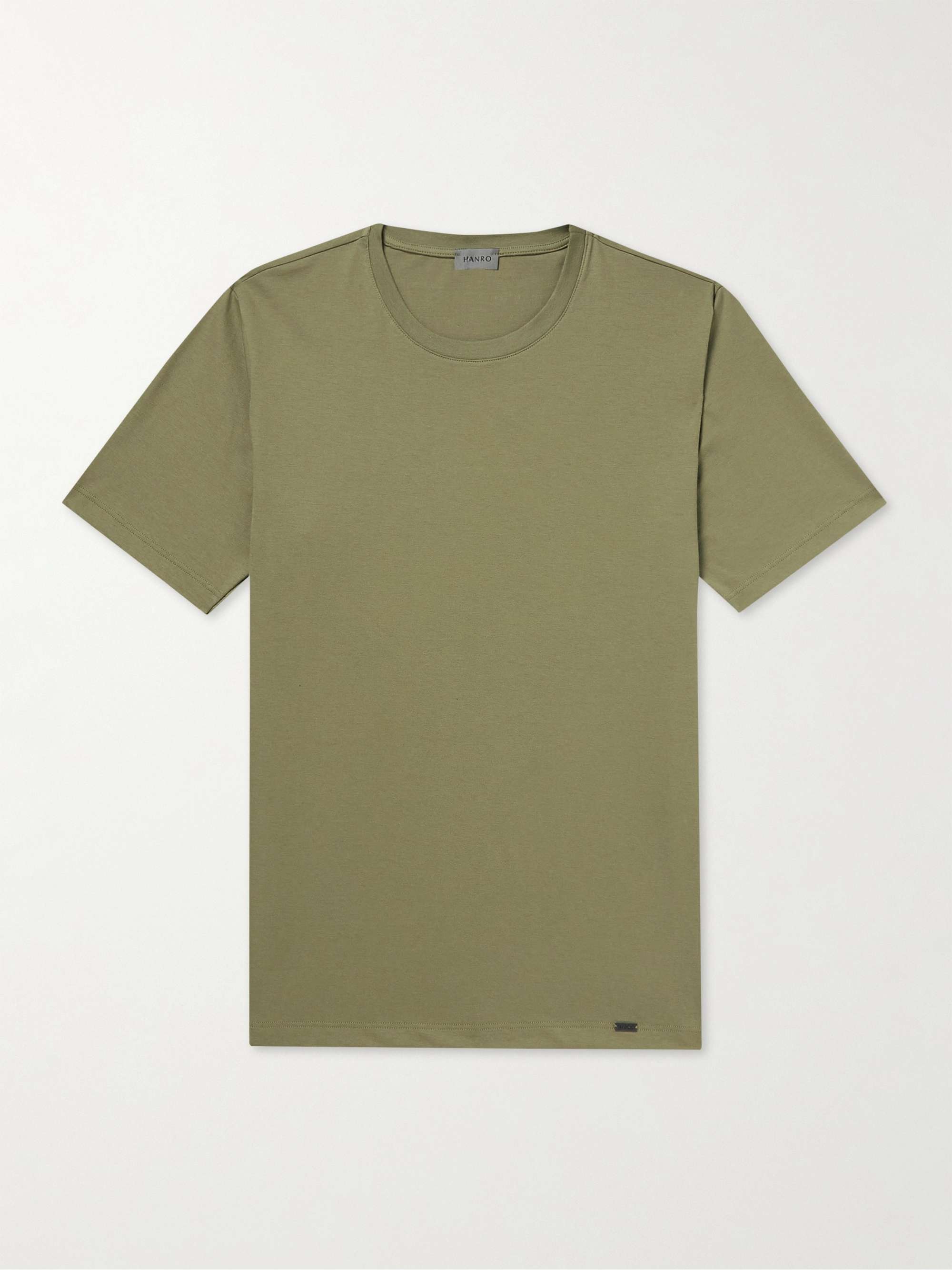 HANRO Living Cotton-Jersey T-Shirt