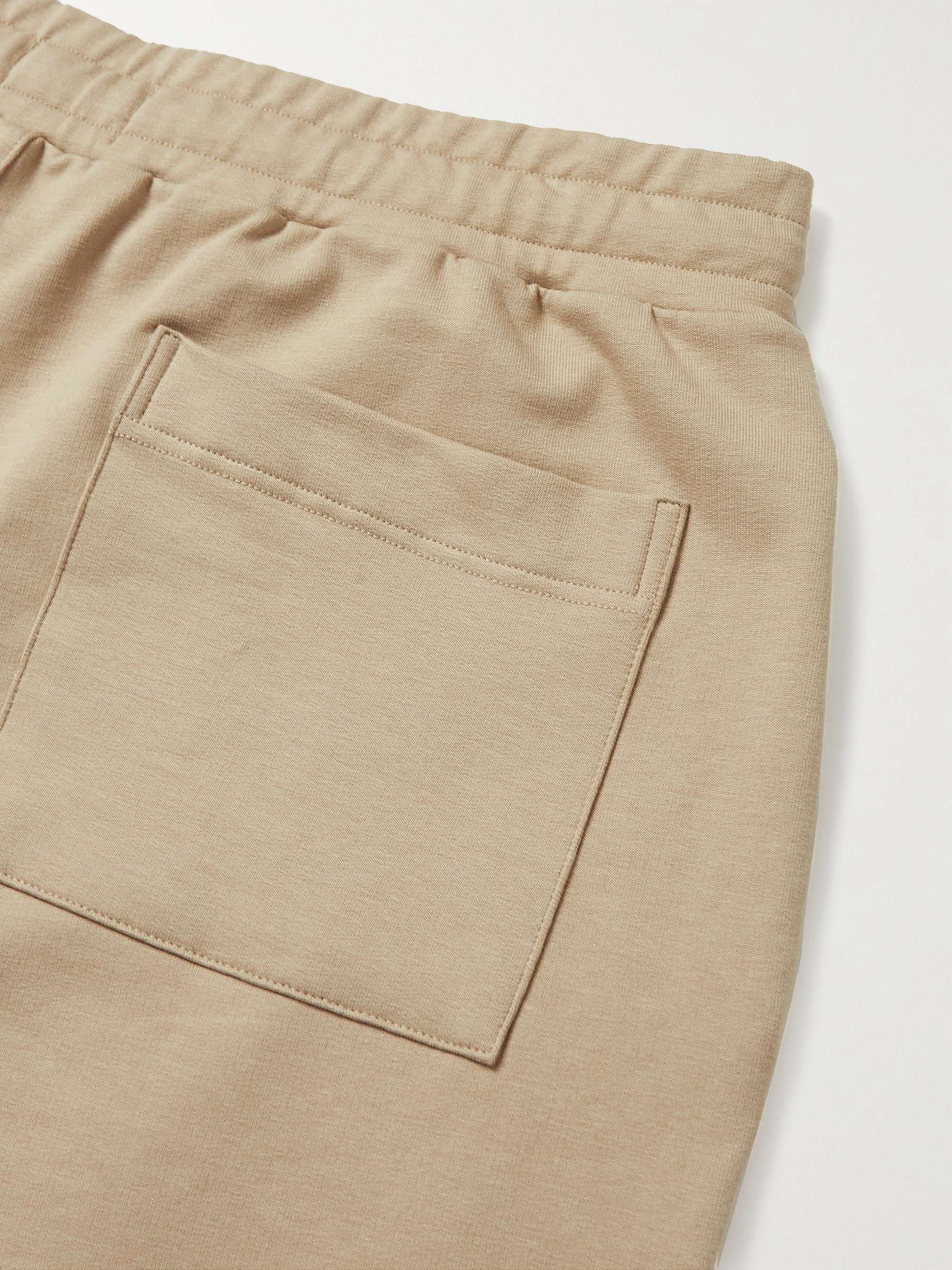 HANRO Straight-Leg Stretch-Cotton Jersey Drawstring Shorts