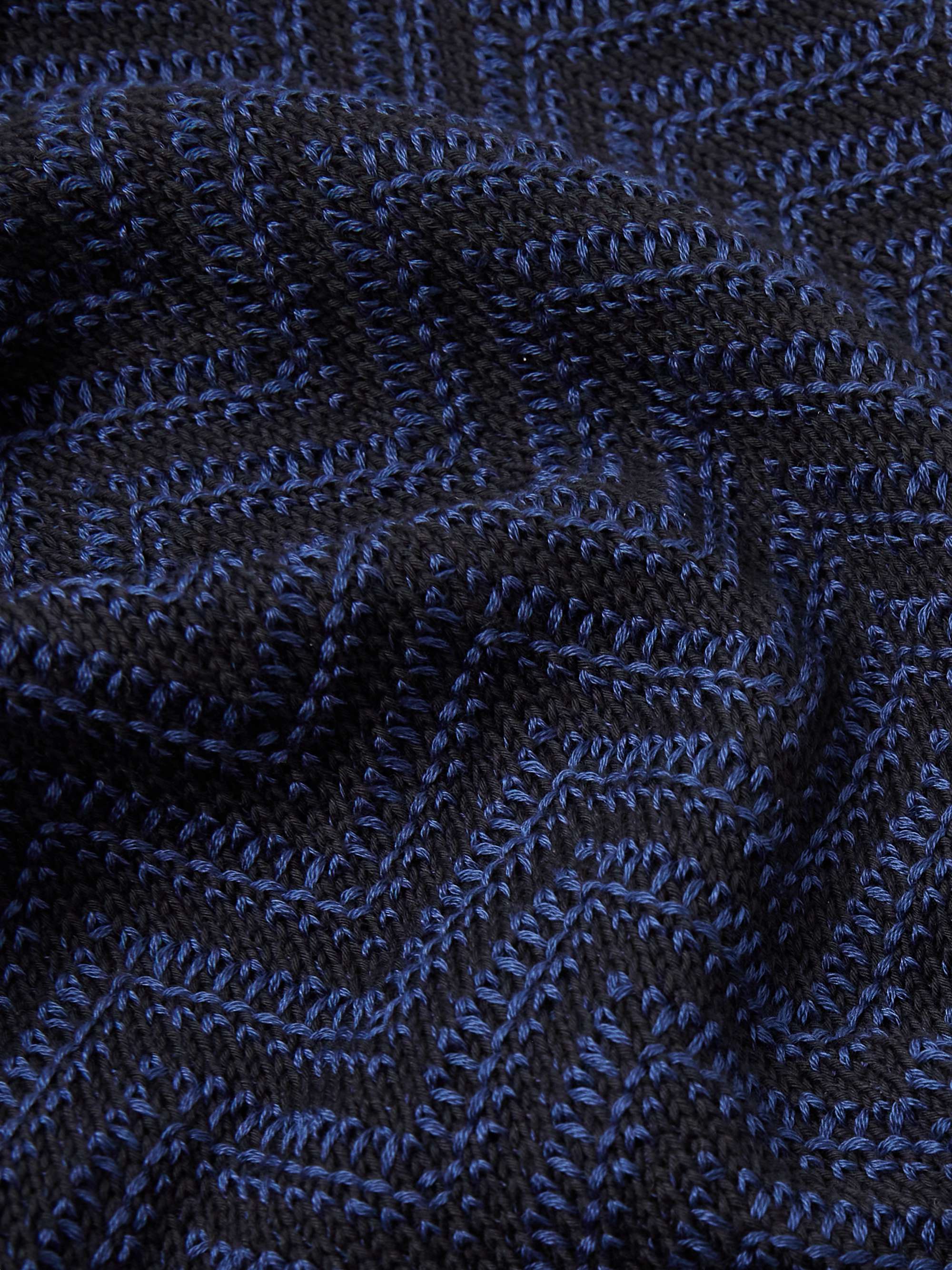 MISSONI Crochet-Knit Cotton Scarf