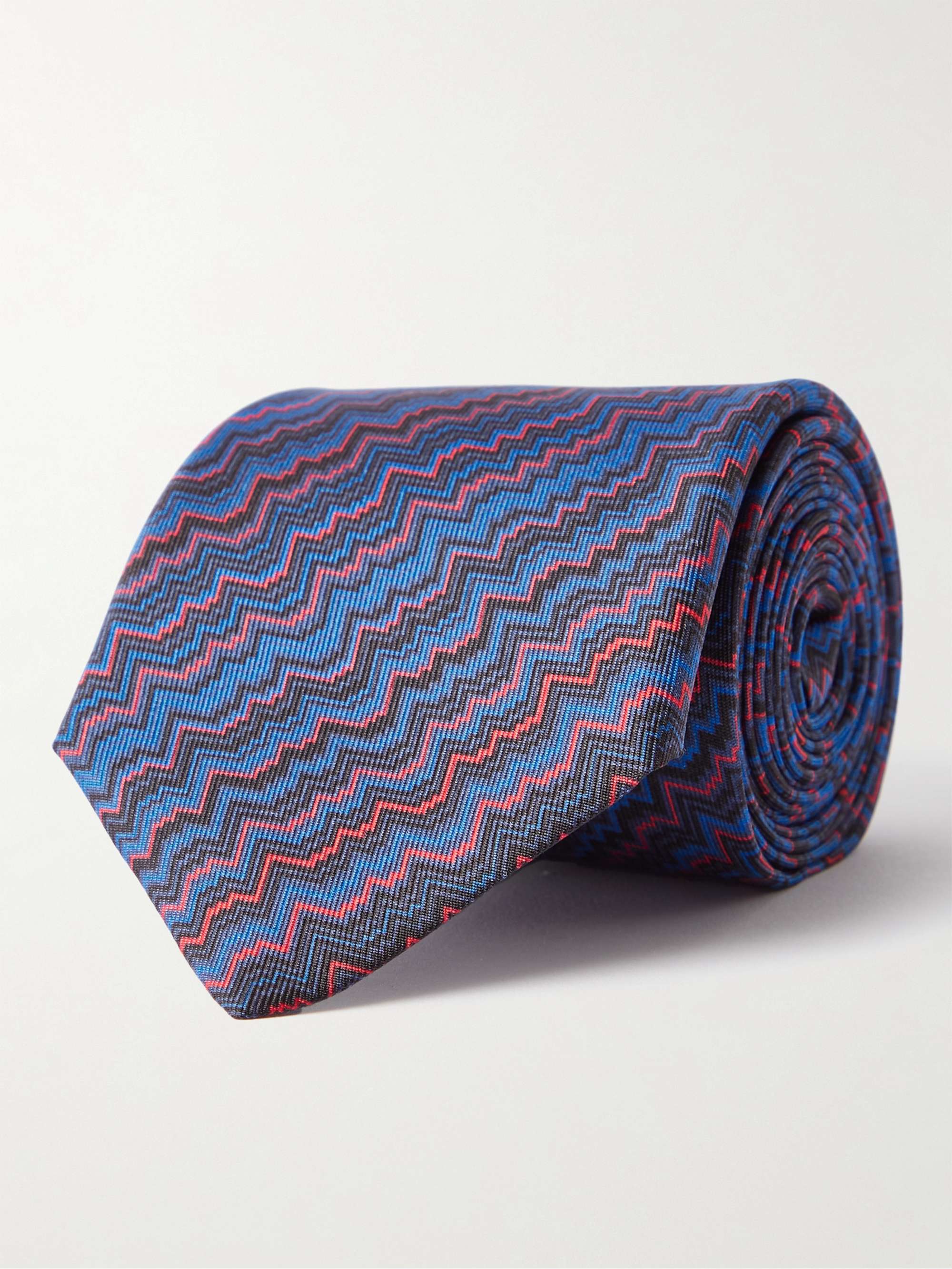 MISSONI 6.5cm Silk-Jacquard Tie