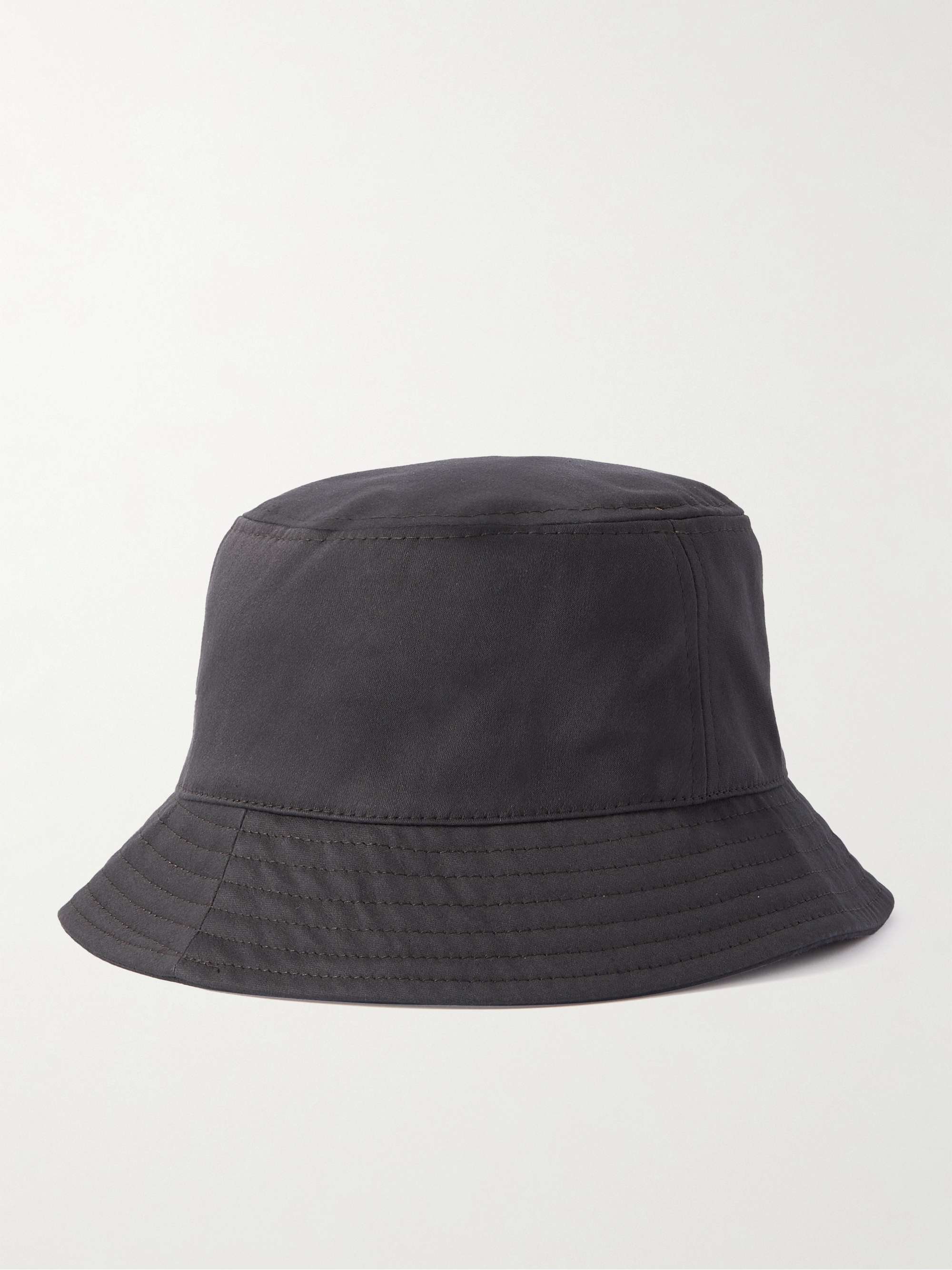 ISABEL MARANT Hayley Logo-Embroidered Cotton-Canvas Bucket Hat