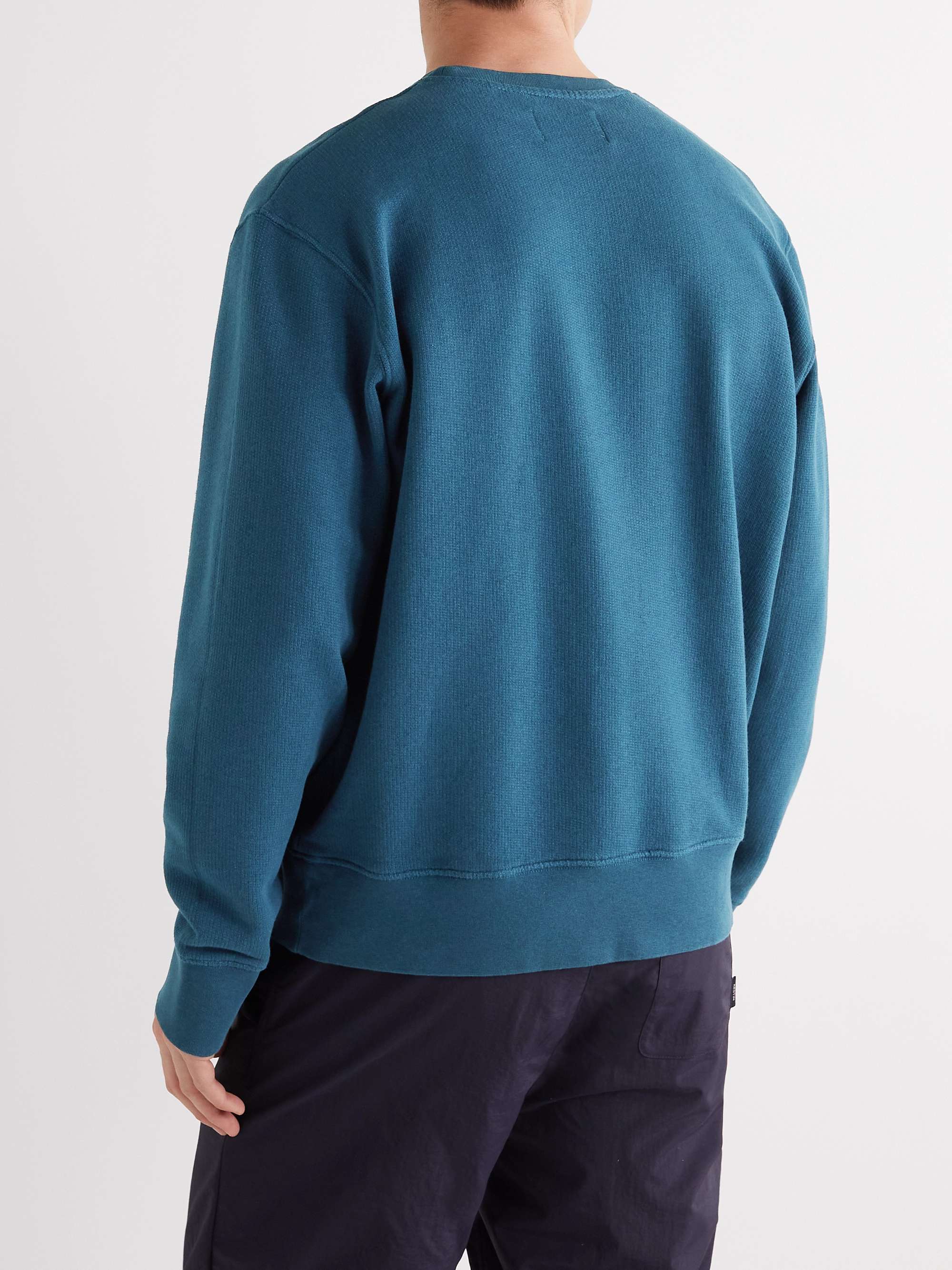 FOLK Cotton-Piqué Sweatshirt