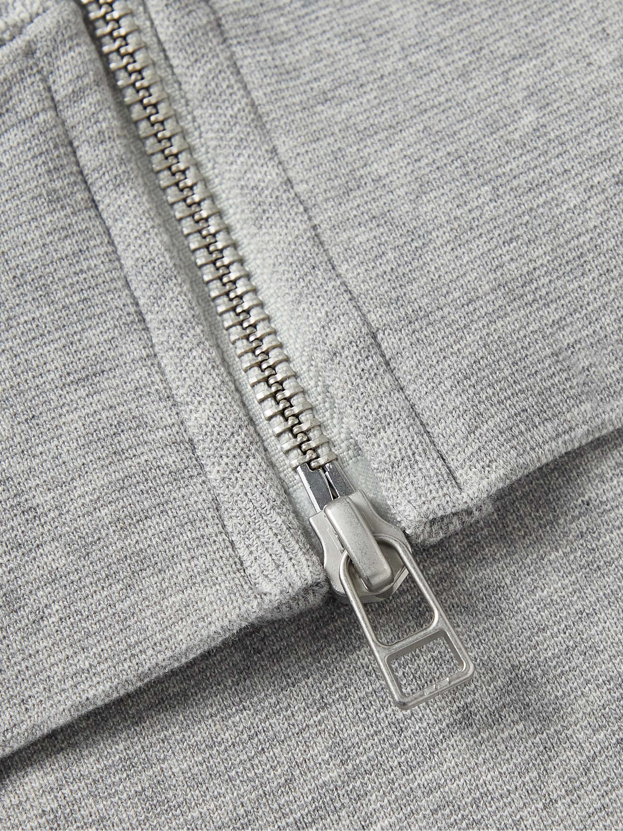 FOLK Organic Cotton-Jersey Zip-Up Hoodie
