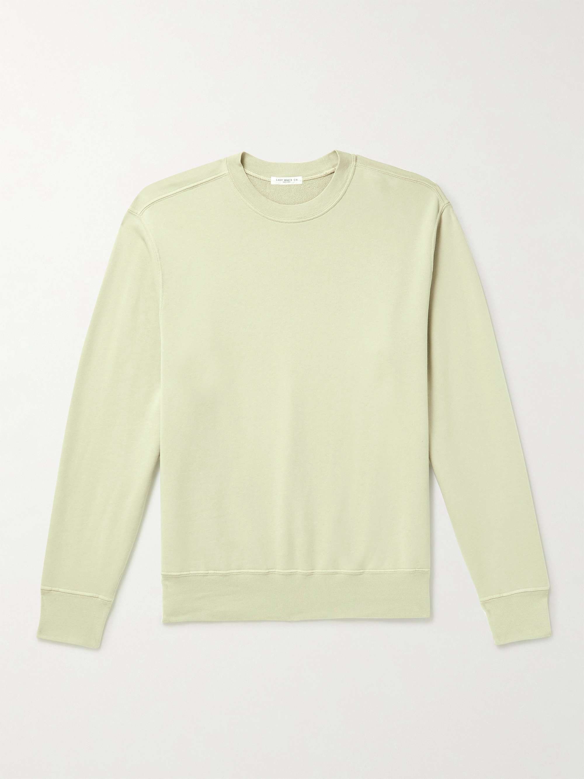 LADY WHITE CO Cotton-Jersey Sweatshirt