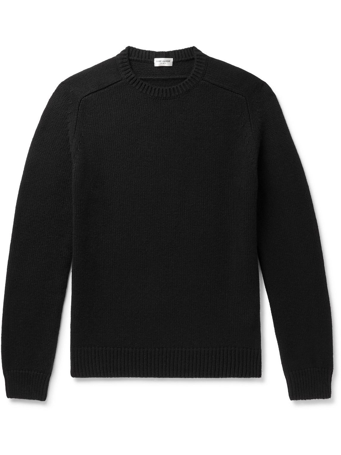 Saint Laurent Cashmere Sweater In Black | ModeSens