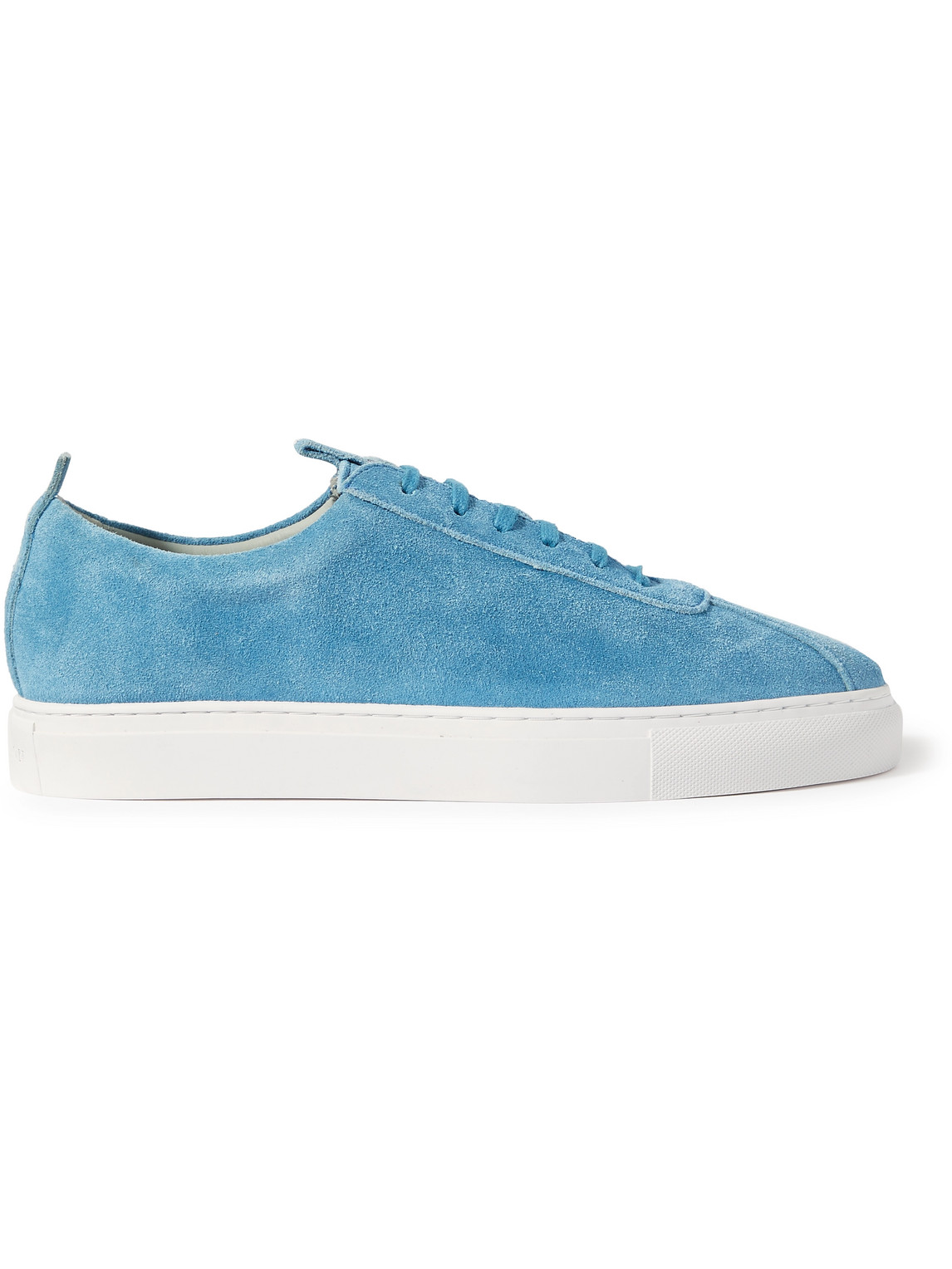 Grenson Suede Sneakers In Blue