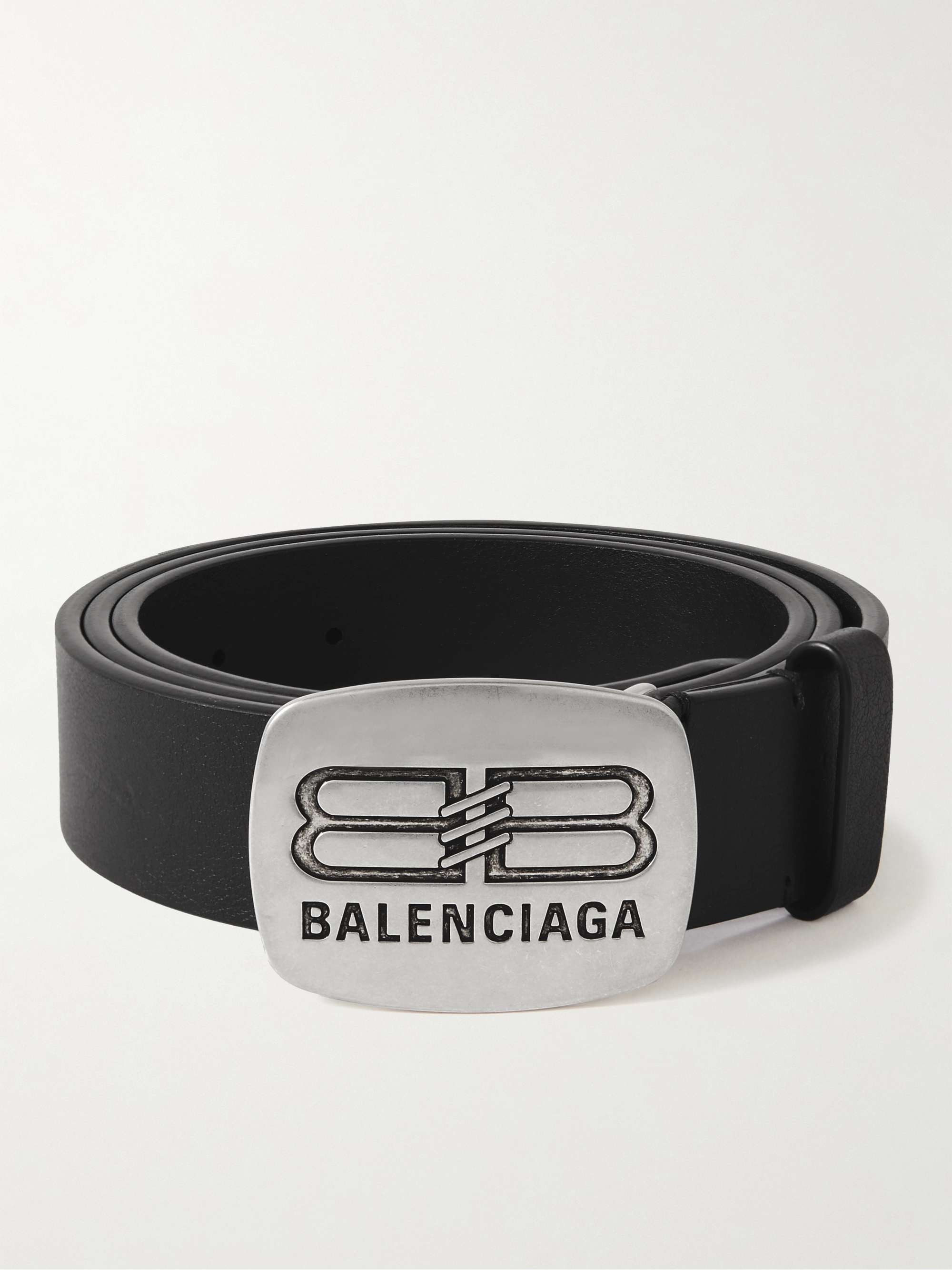 BALENCIAGA 3.5cm Leather Belt