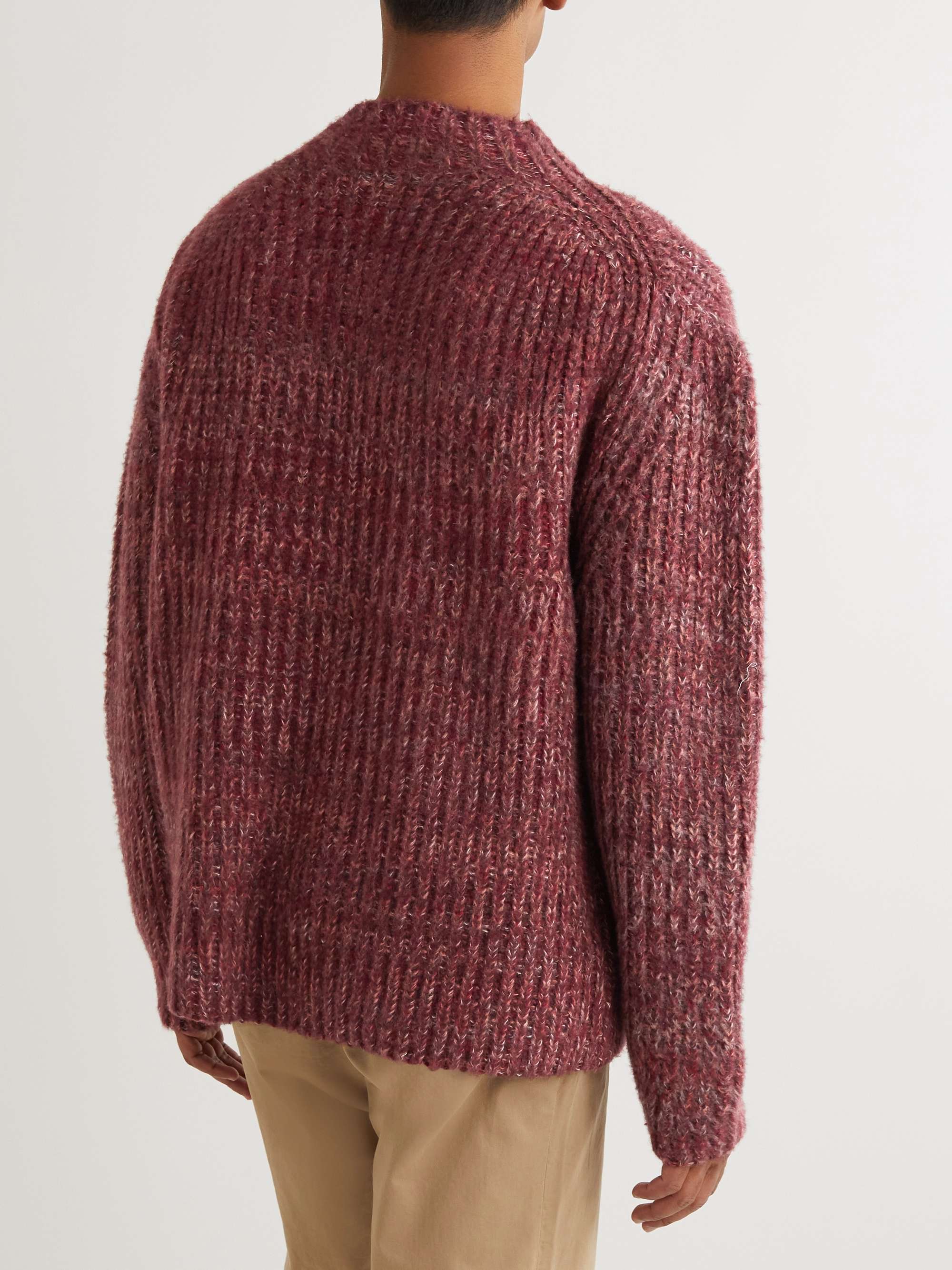 MR P. Recycled Cashmere and Surplus Wool-Blend Mock-Neck Sweater