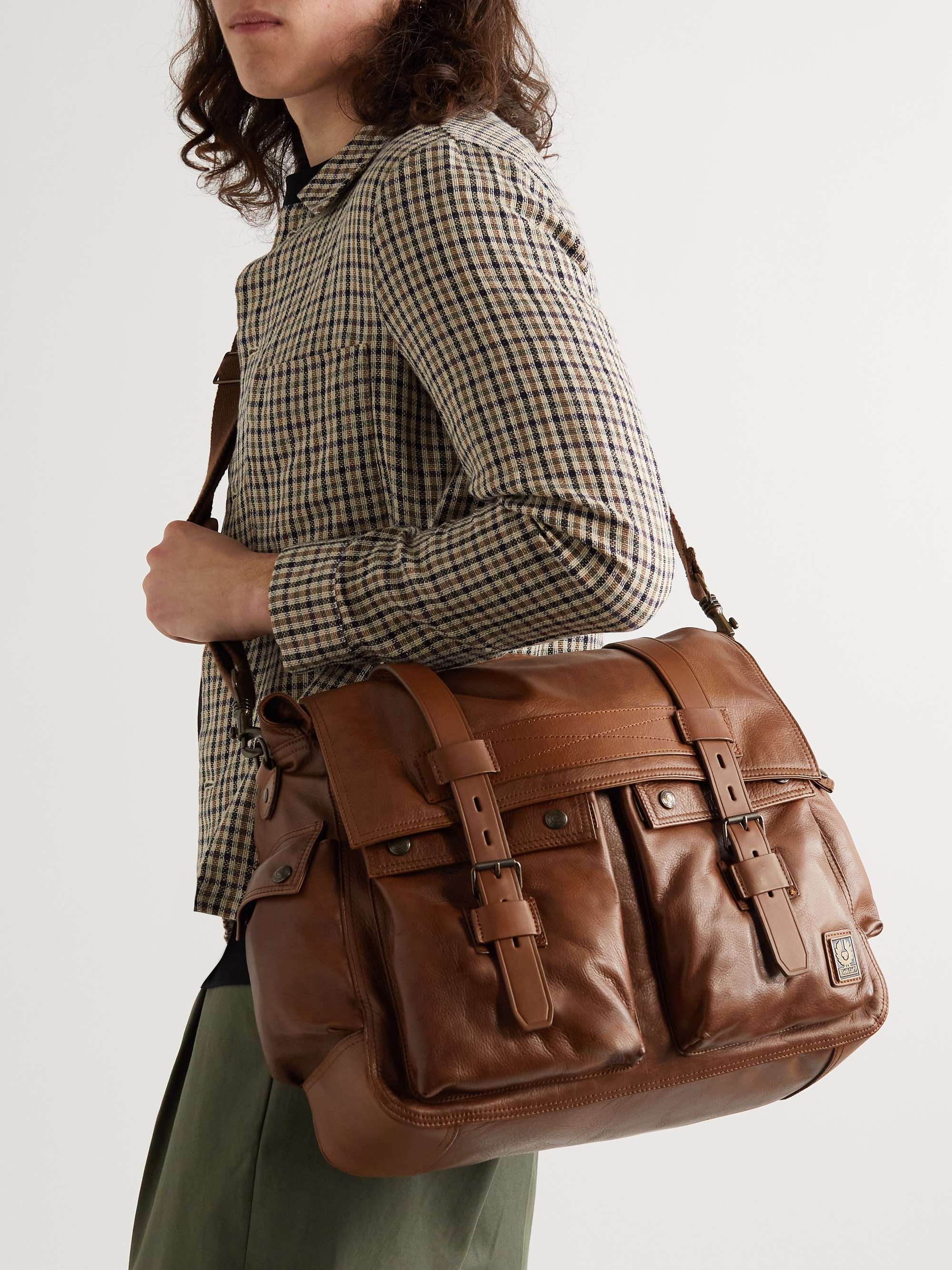 BELSTAFF Colonial Leather Messenger Bag
