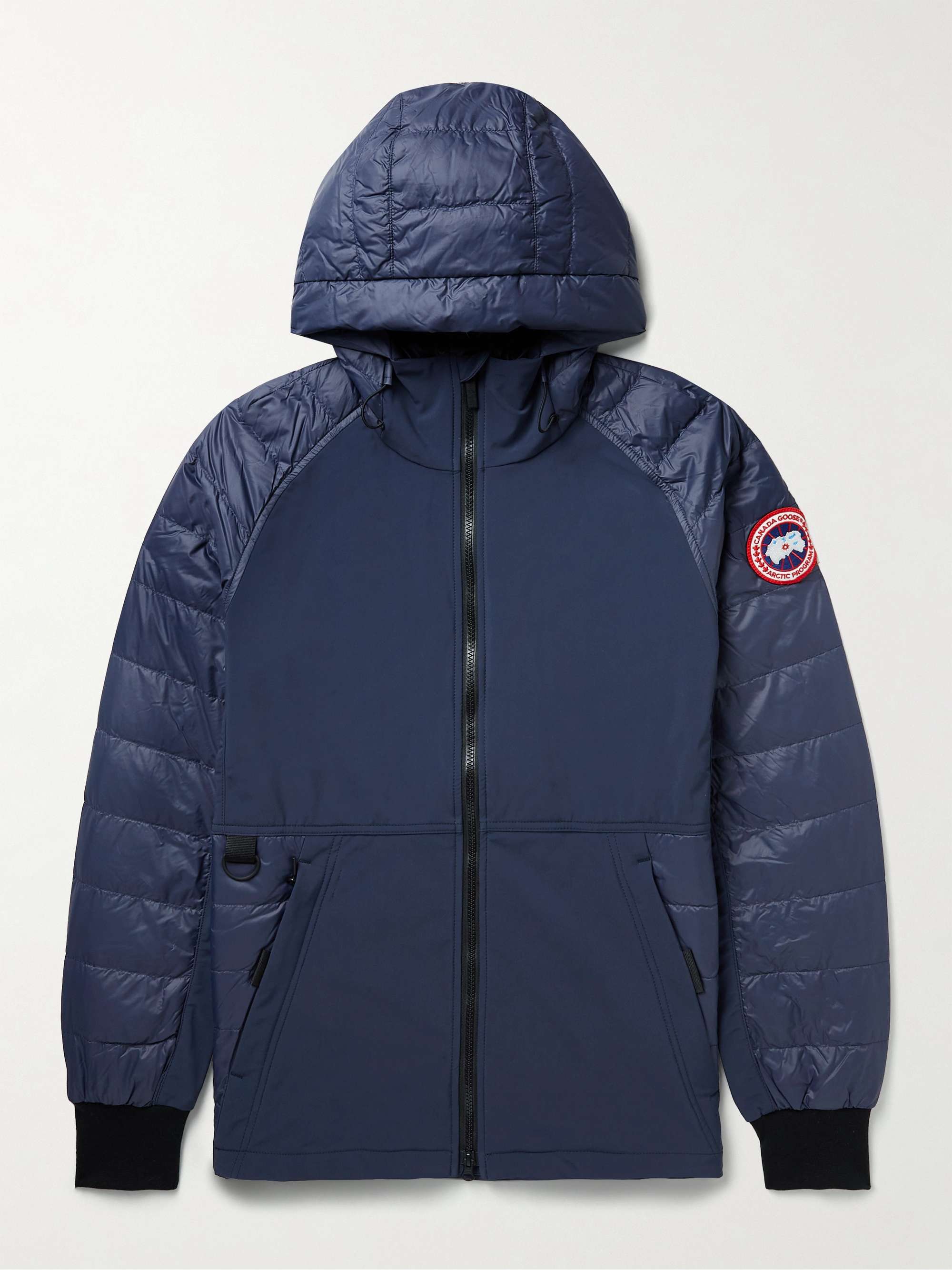 CANADA GOOSE HyBridge Panelled Quilted Shell Hooded Down Jacket