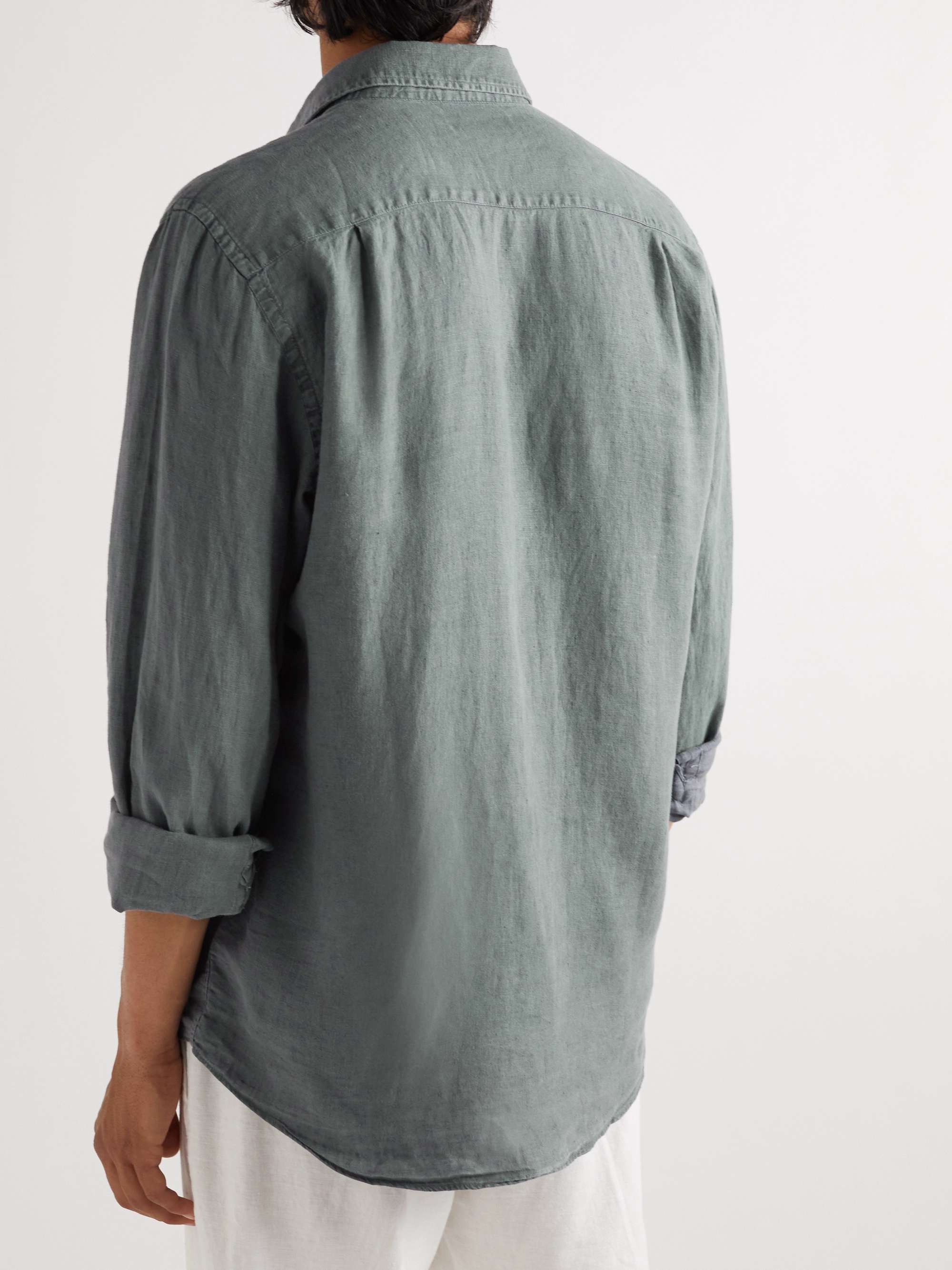 VILEBREQUIN Caroubis Linen Shirt
