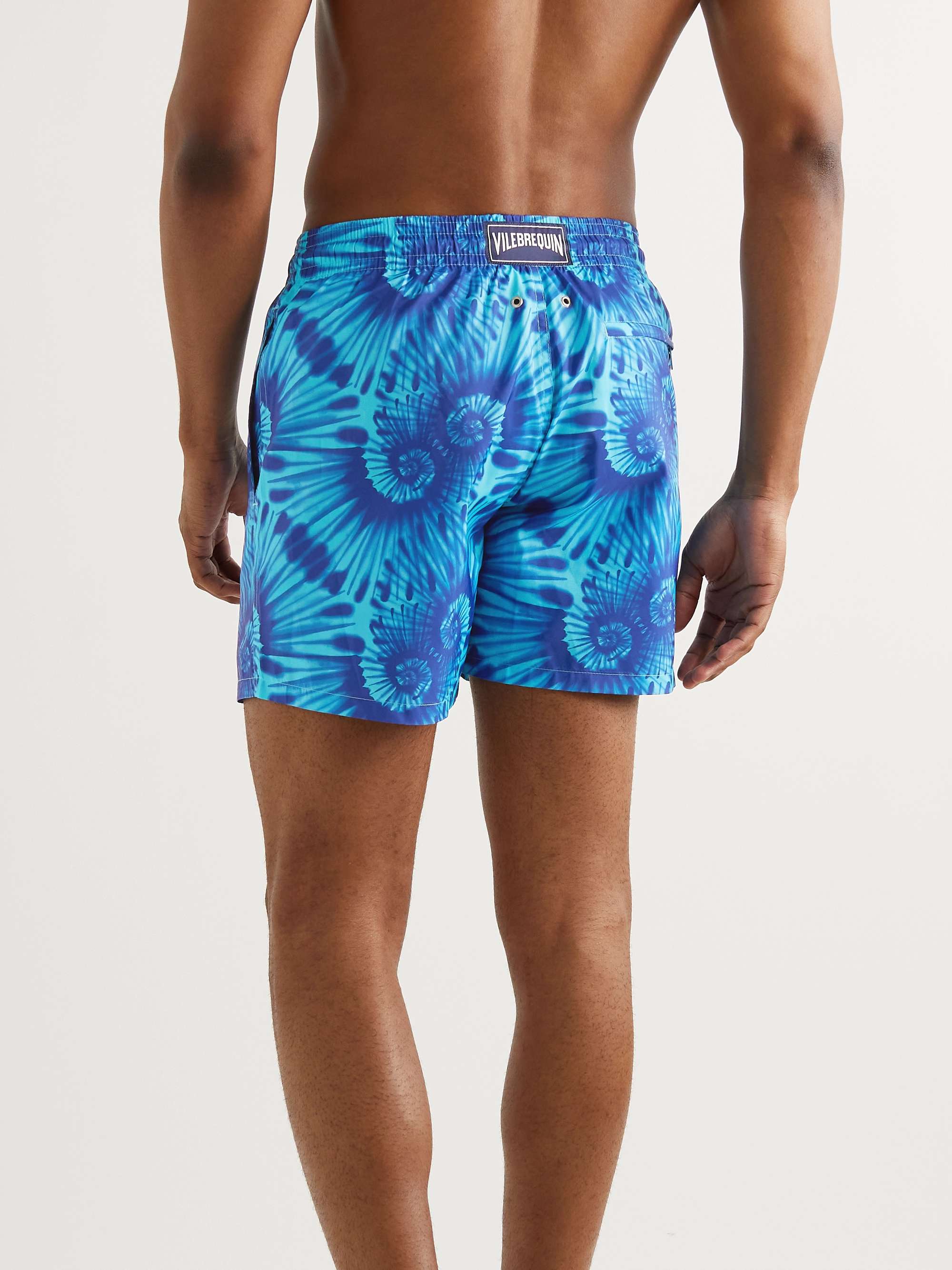 VILEBREQUIN Mahina Slim-Fit Mid-Length Tie-Dyed Recycled Swim Shorts