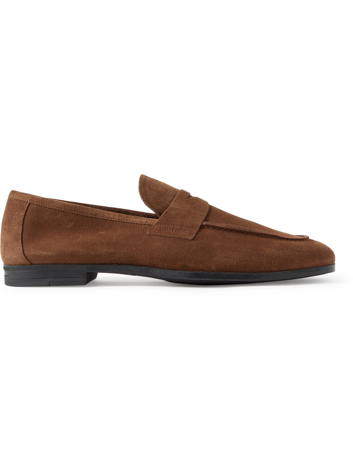 TOM FORD SEAN SUEDE PENNY LOAFERS