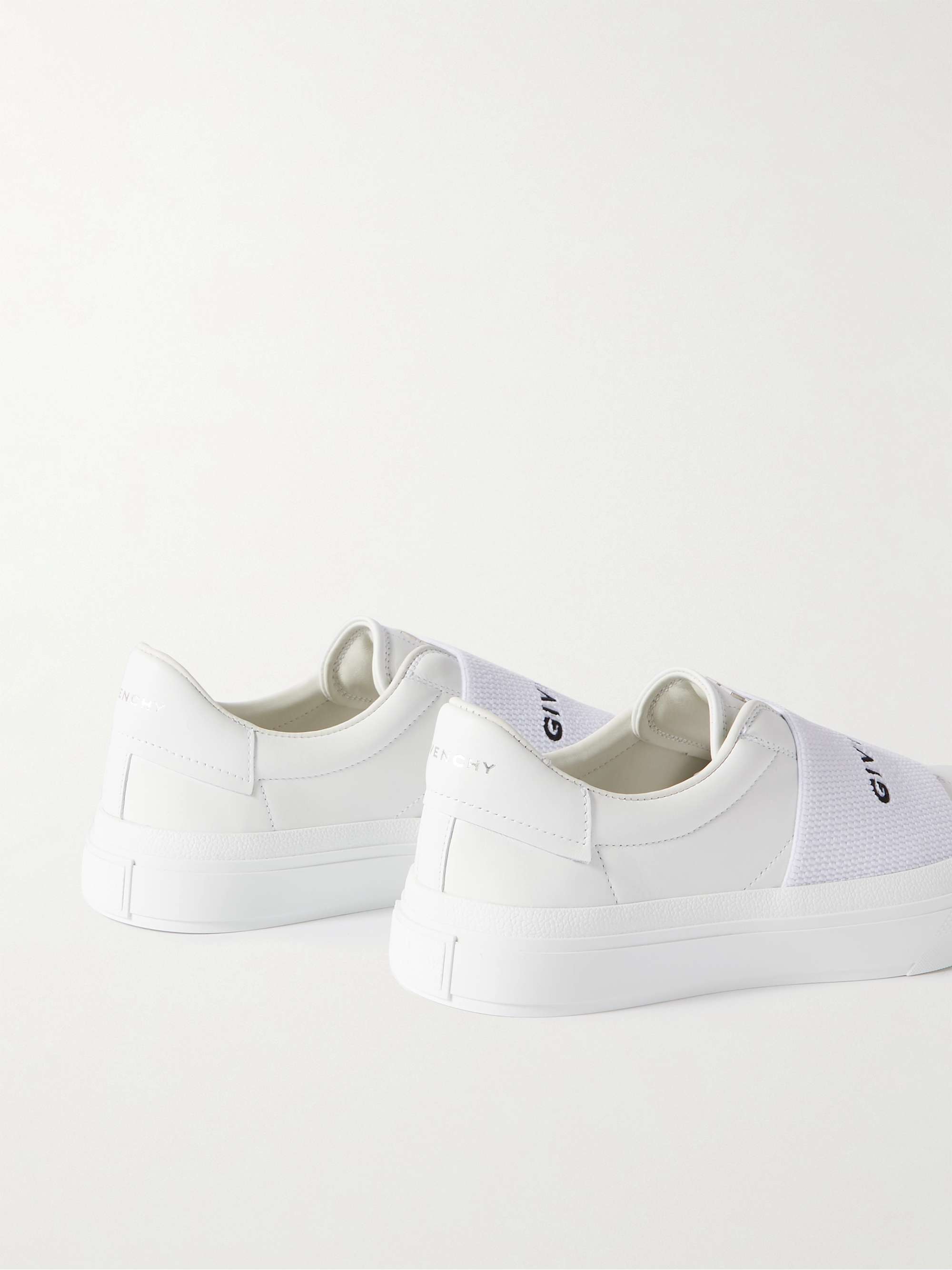 GIVENCHY City Sport Slip-On Leather Sneakers