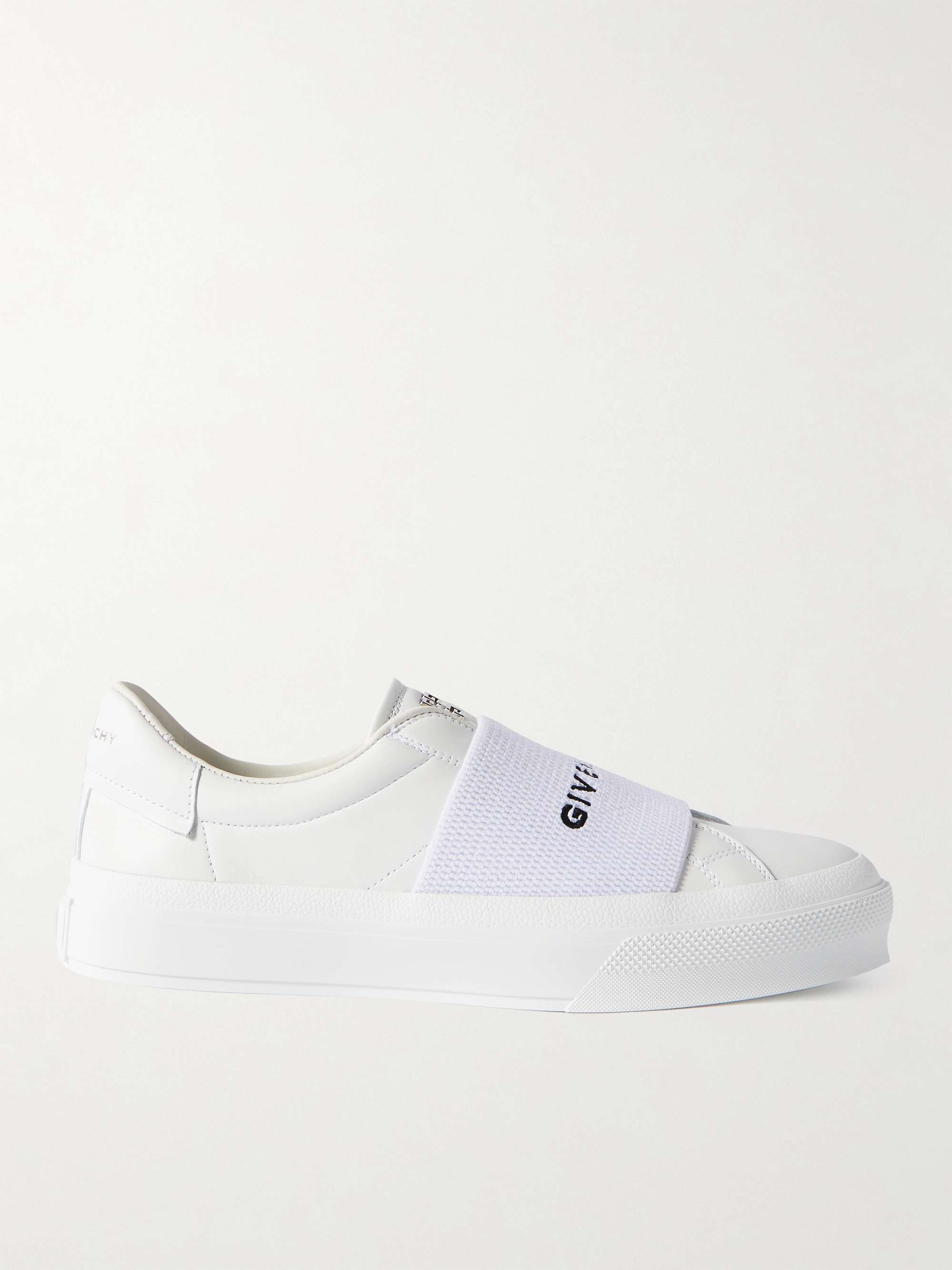GIVENCHY City Sport Slip-On Leather Sneakers
