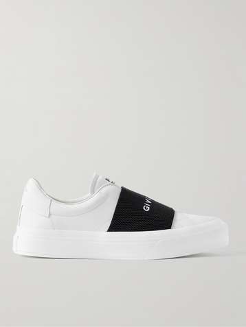Mens Shoes Trainers Low-top trainers The Row Leather Dean Slip-on Sneakers in White for Men 