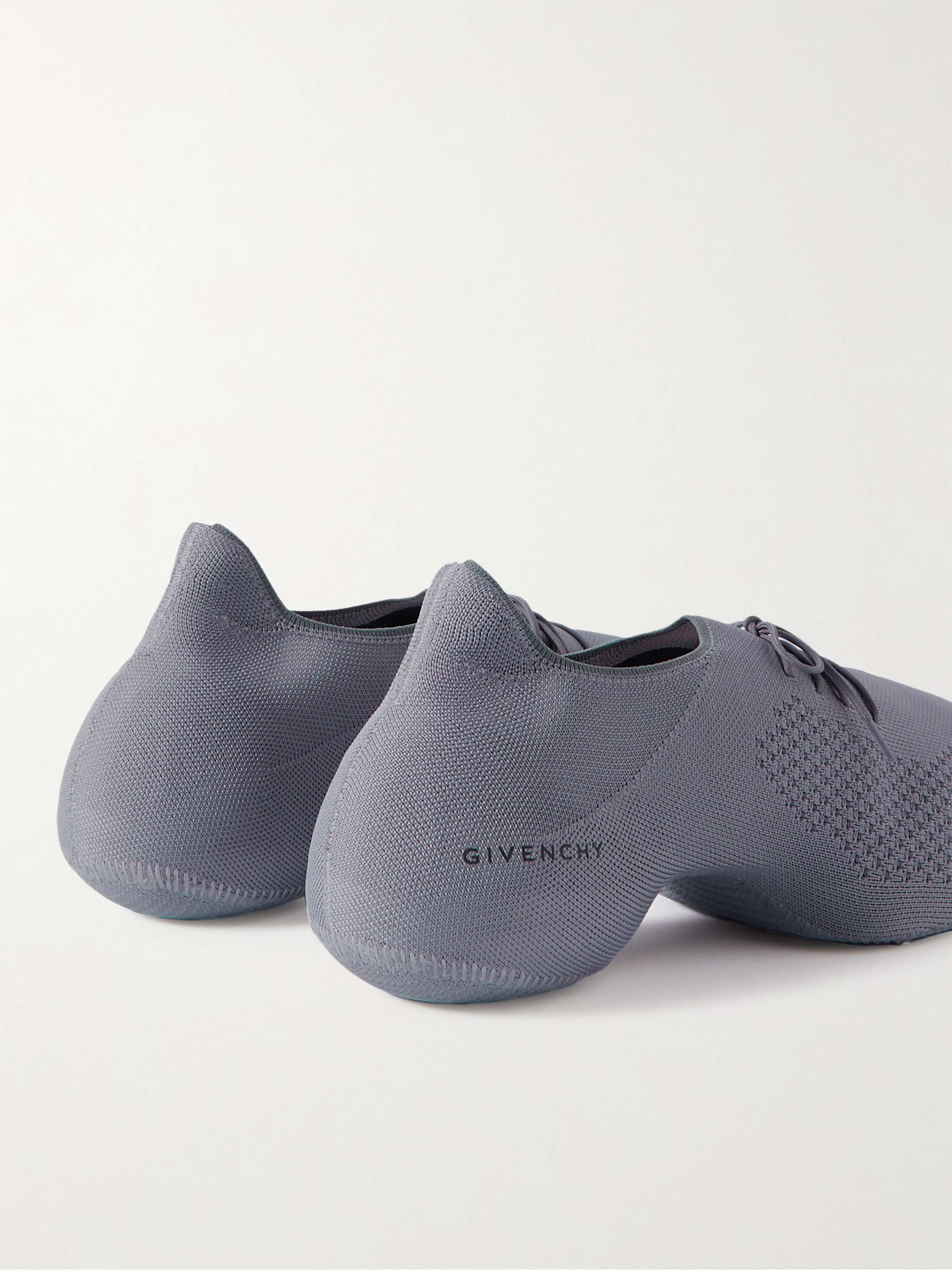 GIVENCHY TK-360 Logo-Print Stretch-Knit Sneakers