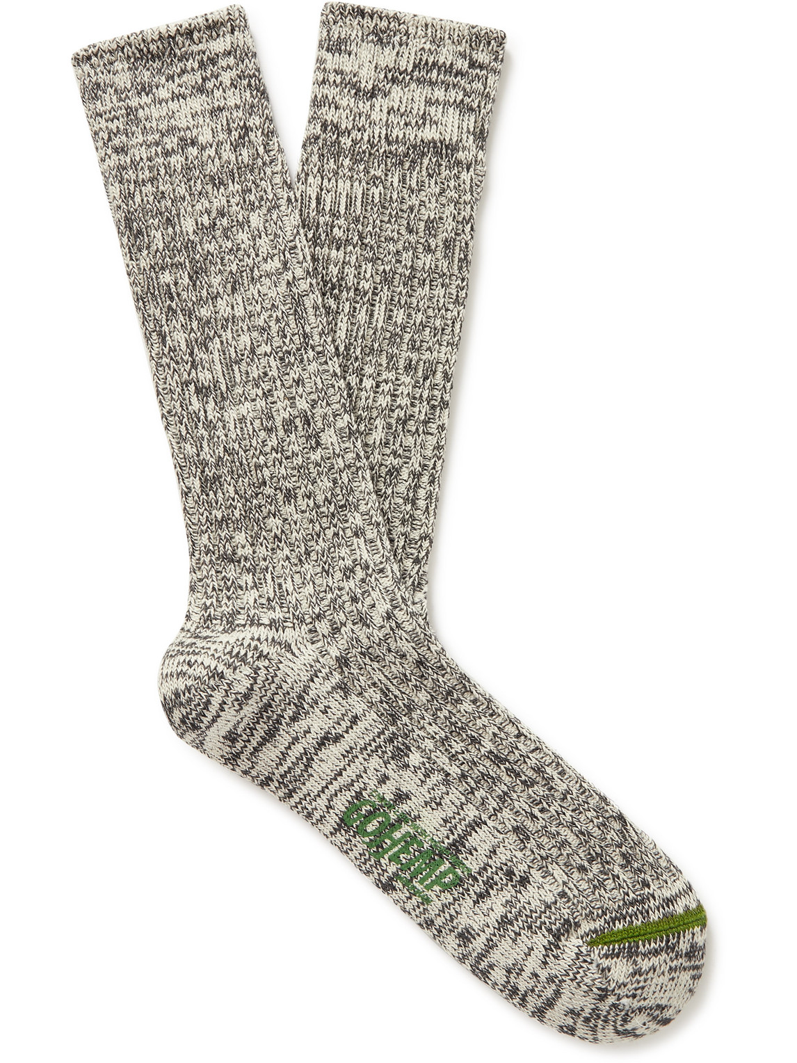 Anonymous Ism Cotton-blend Socks In Black