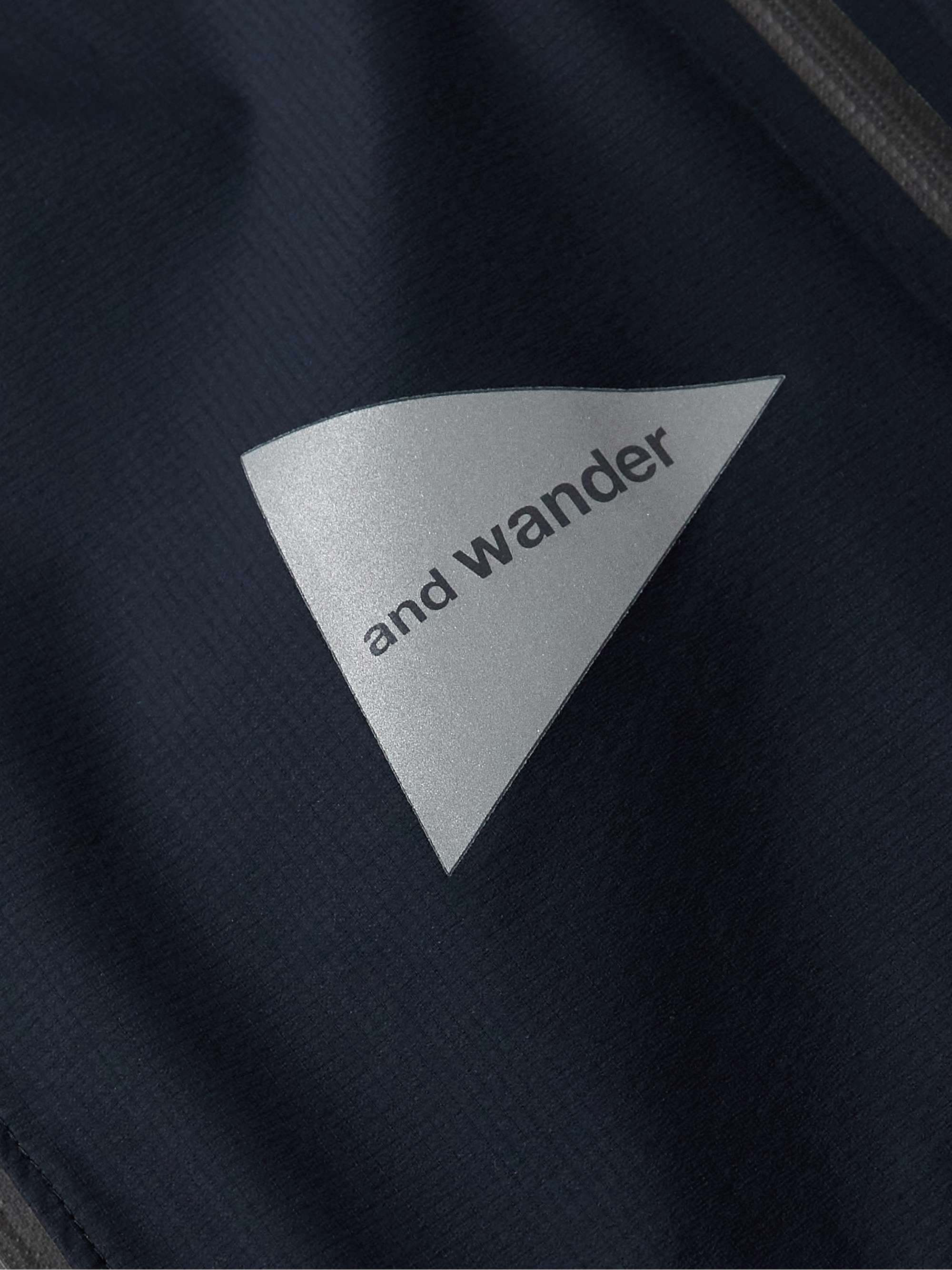 AND WANDER Pertex Shield Nylon-Ripstop Hooded Jacket