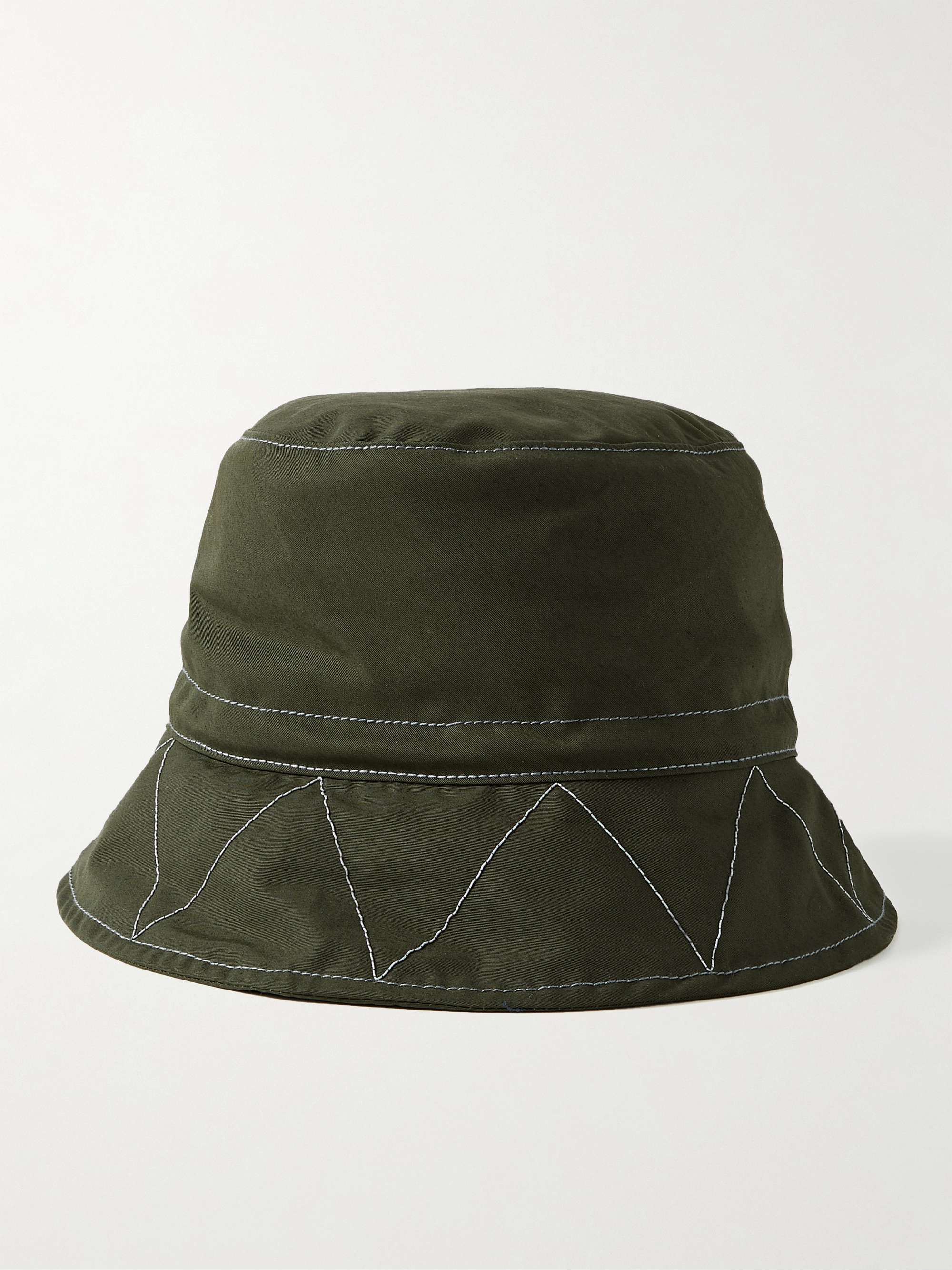 AND WANDER Cotton and Nylon-Blend Bucket Hat