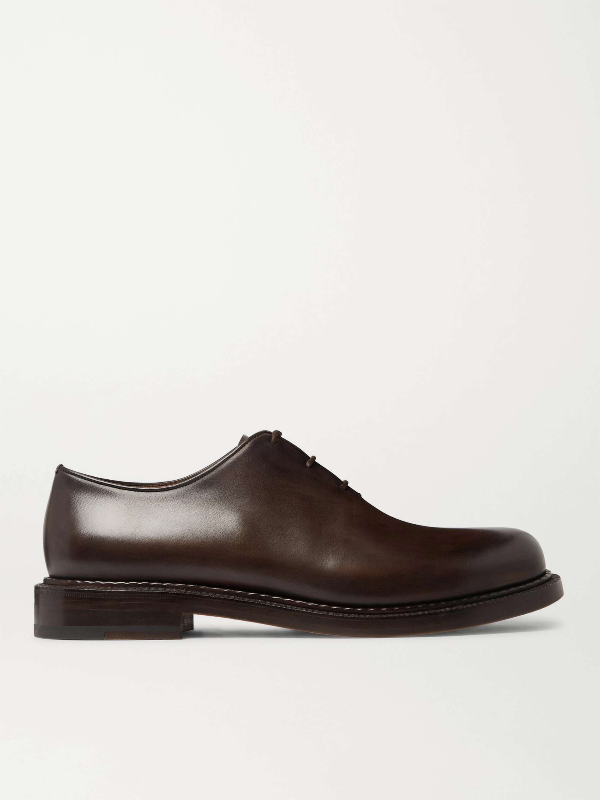 BERLUTI 1895 Venezia Leather Oxford Shoes