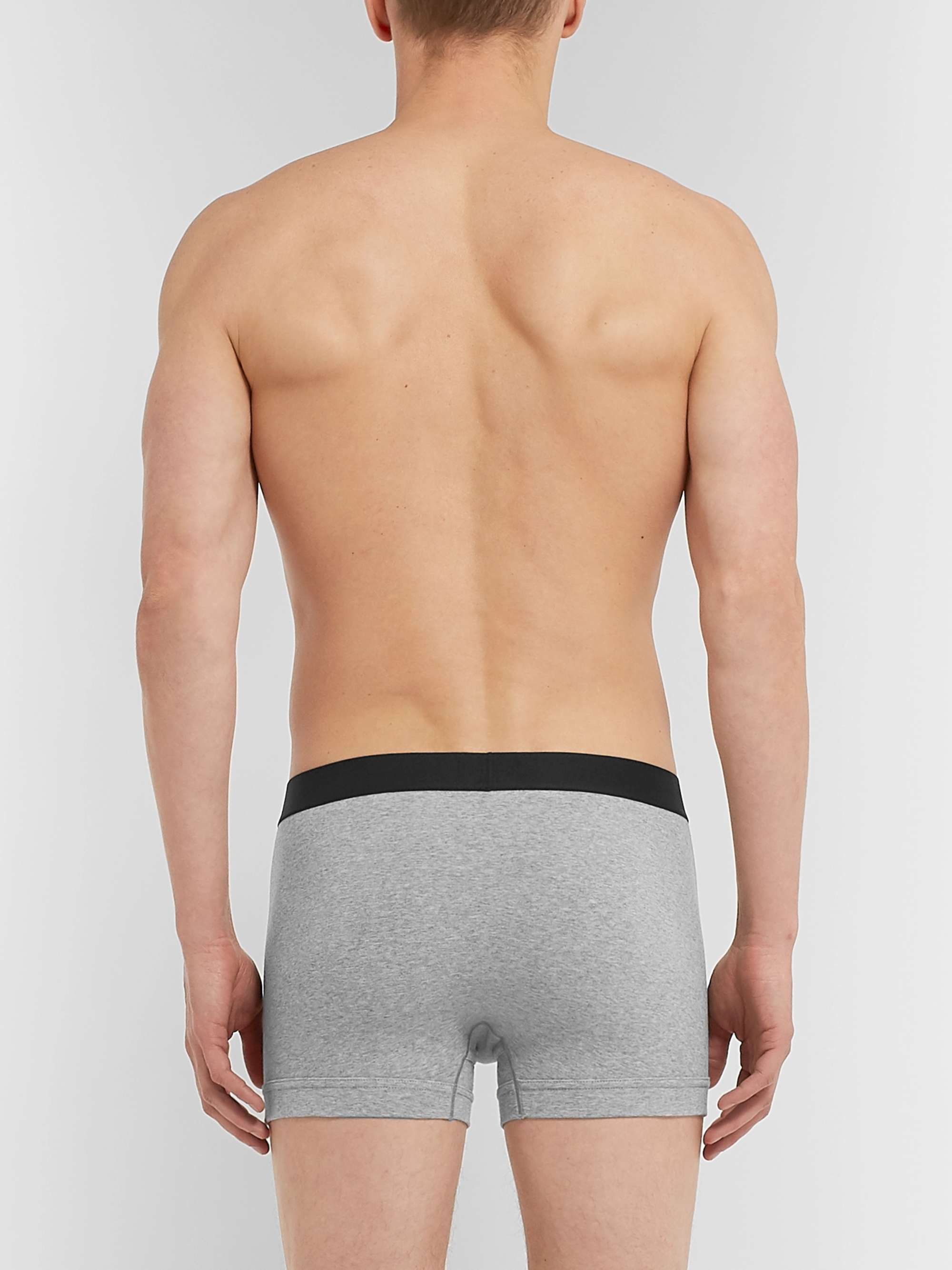 Mens Clothing Underwear Boxers briefs Save 60% Tom Ford Cotton Boxer in Grey for Men Grey 