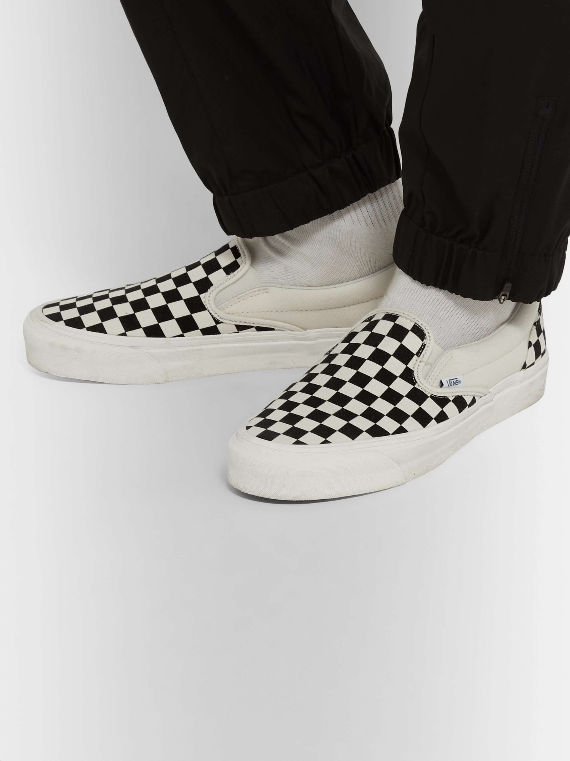 White OG Classic LX Checkerboard Canvas 