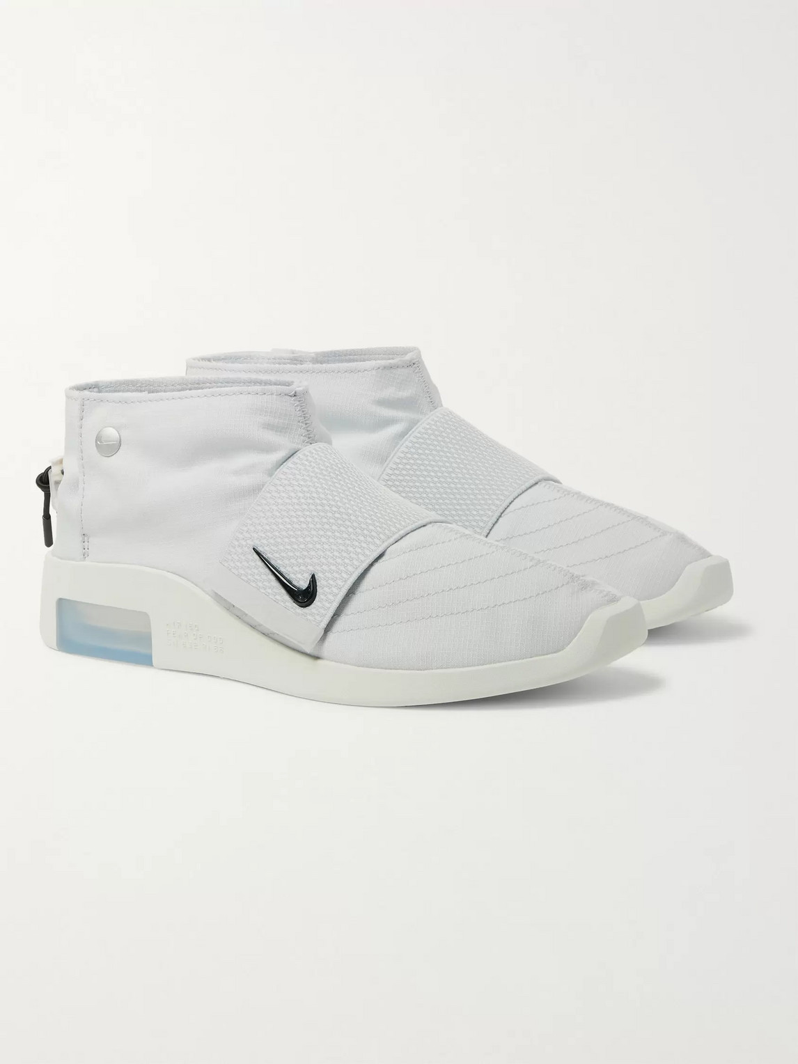NIKE FEAR OF GOD AIR 1 MOCCASIN RIPSTOP SNEAKERS