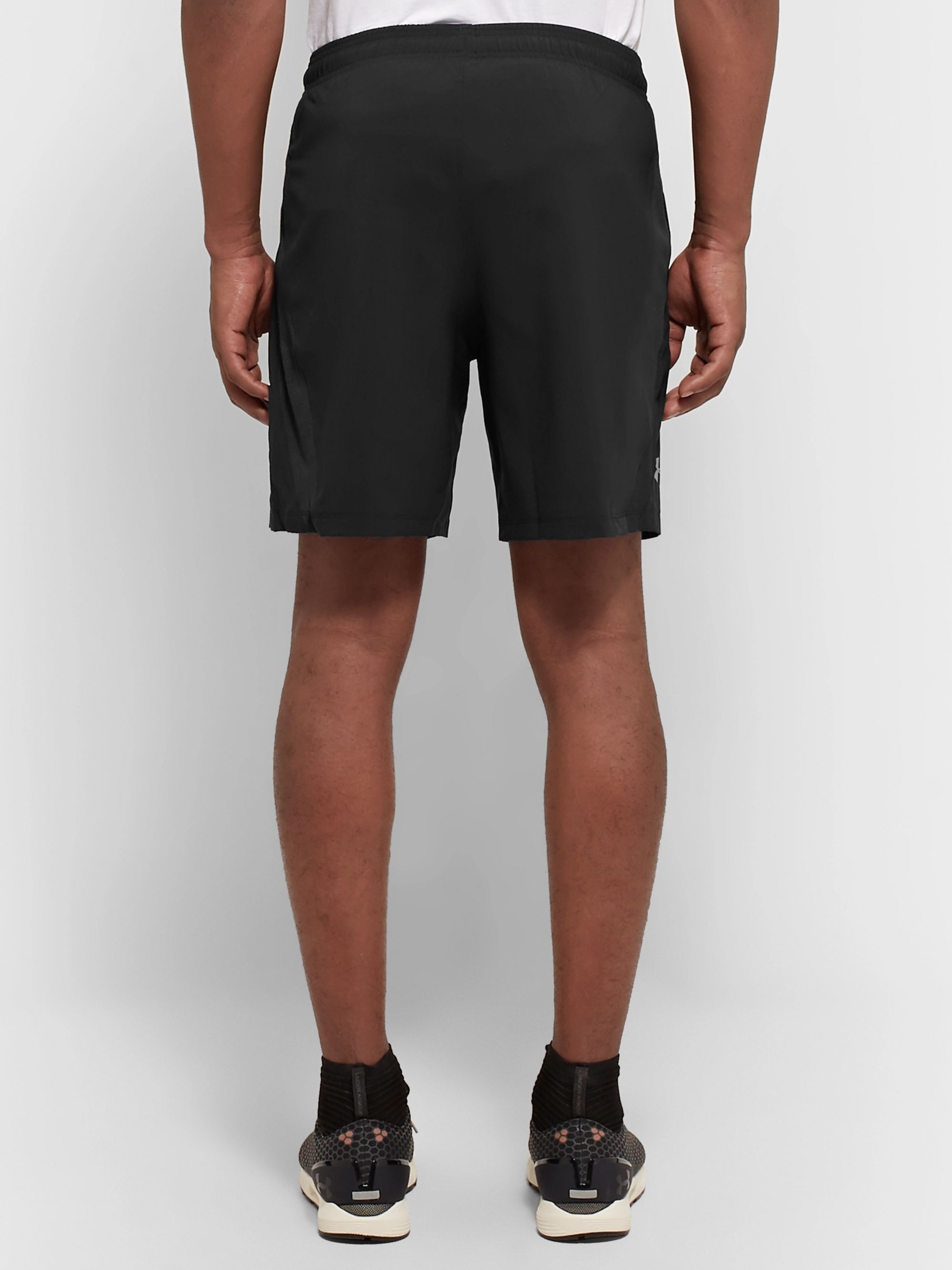 UA Launch SW Slim-Fit Shell Shorts 