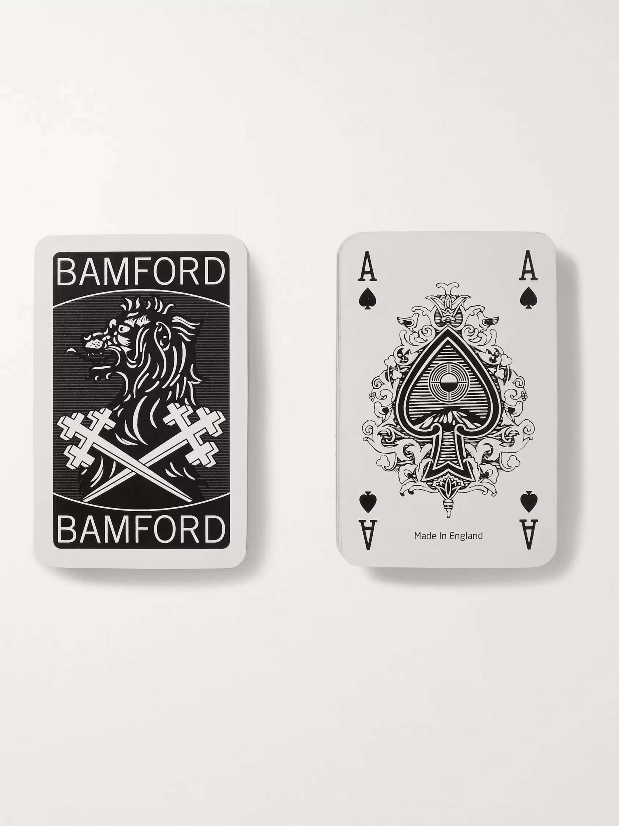 BAMFORD LONDON Two-Pack Illustrated Playing Cards Decks
