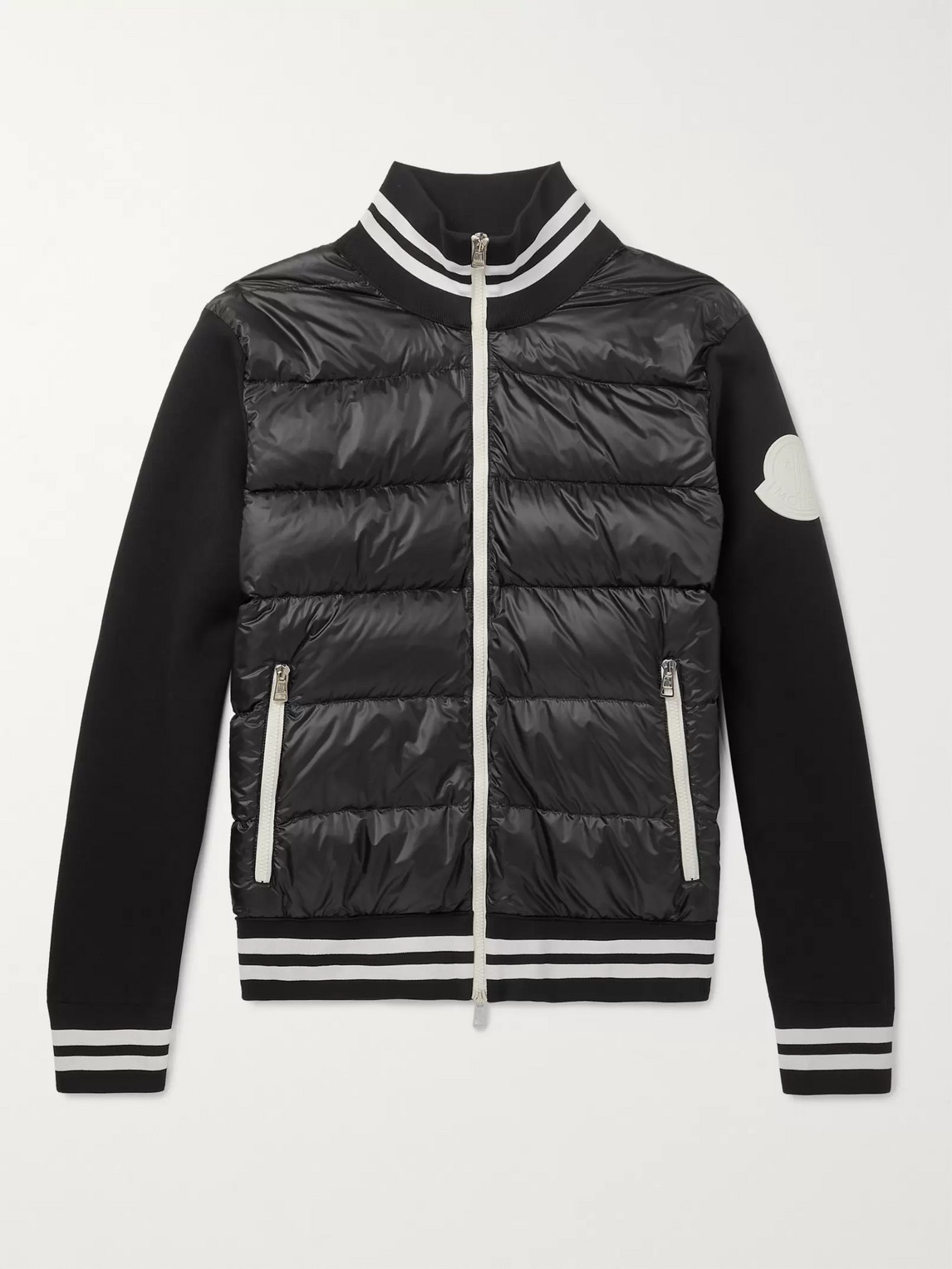 Moncler Slim-fit Quilted Shell And 
