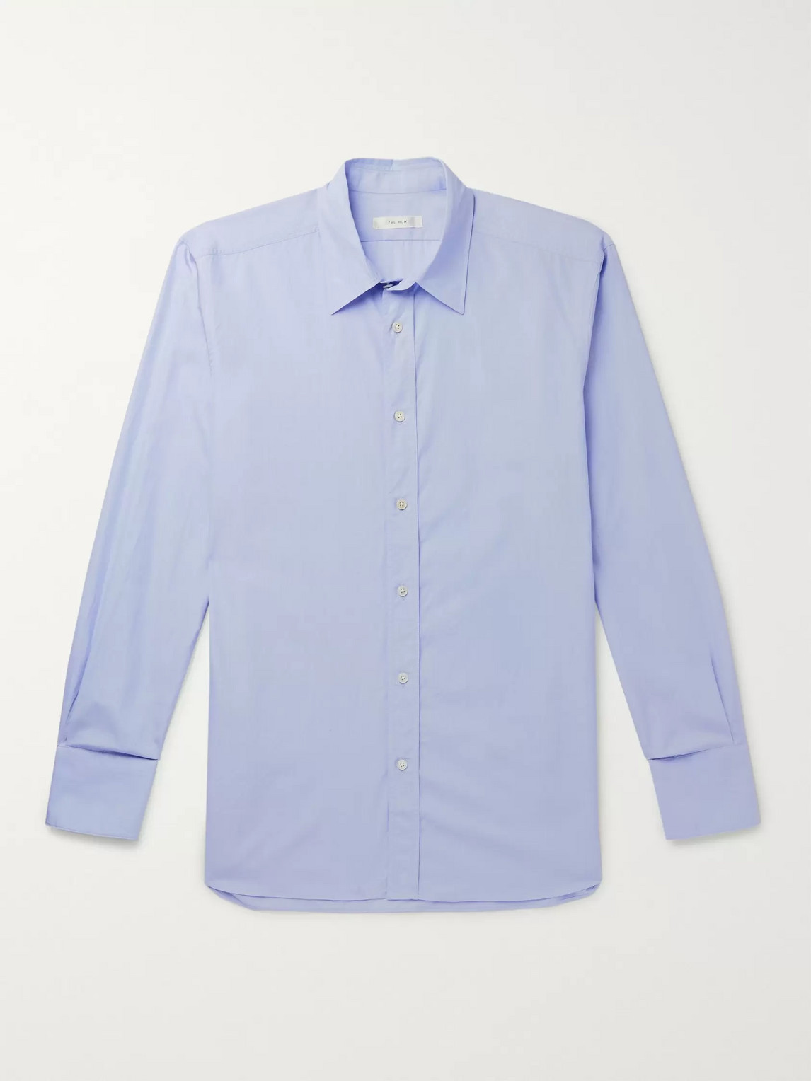 The Row Men's Keith Button-down Shirt In Blue